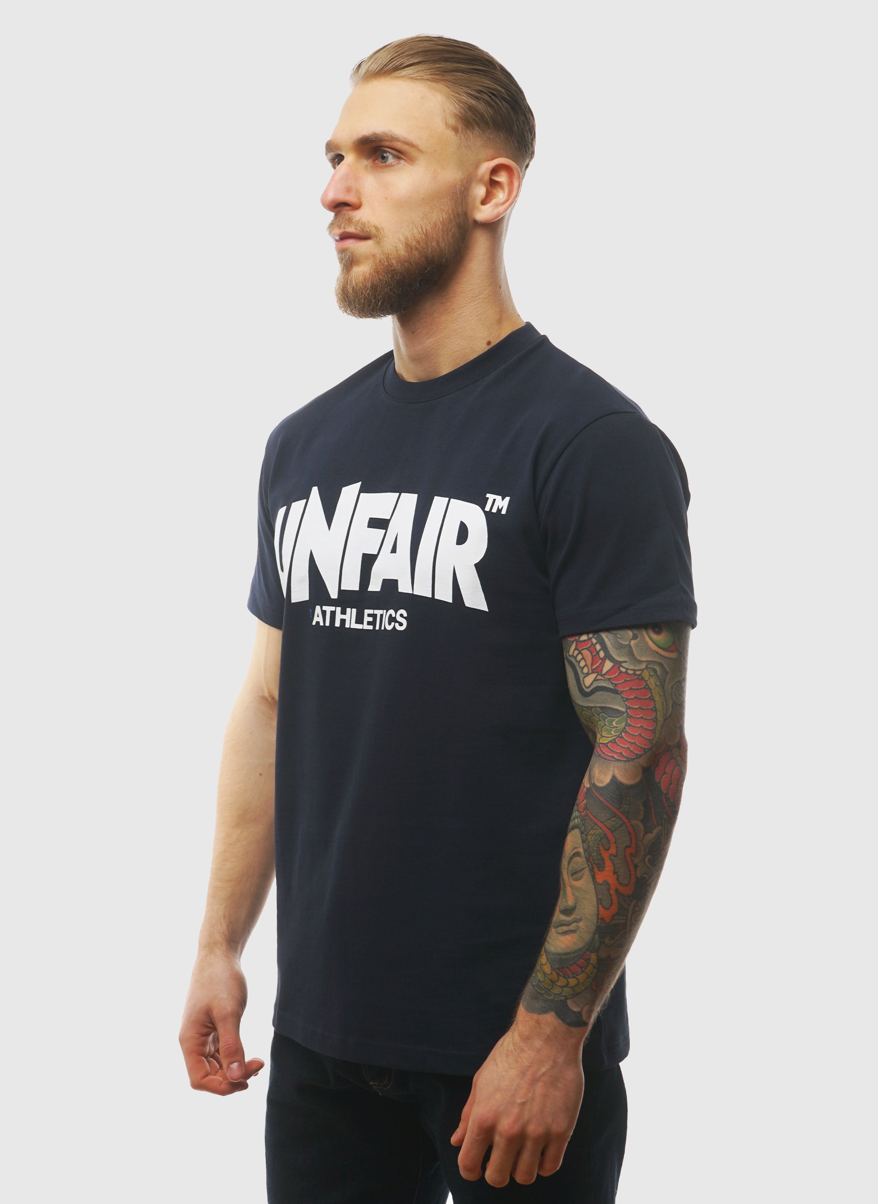 Classic Label T-Shirt - Navy 