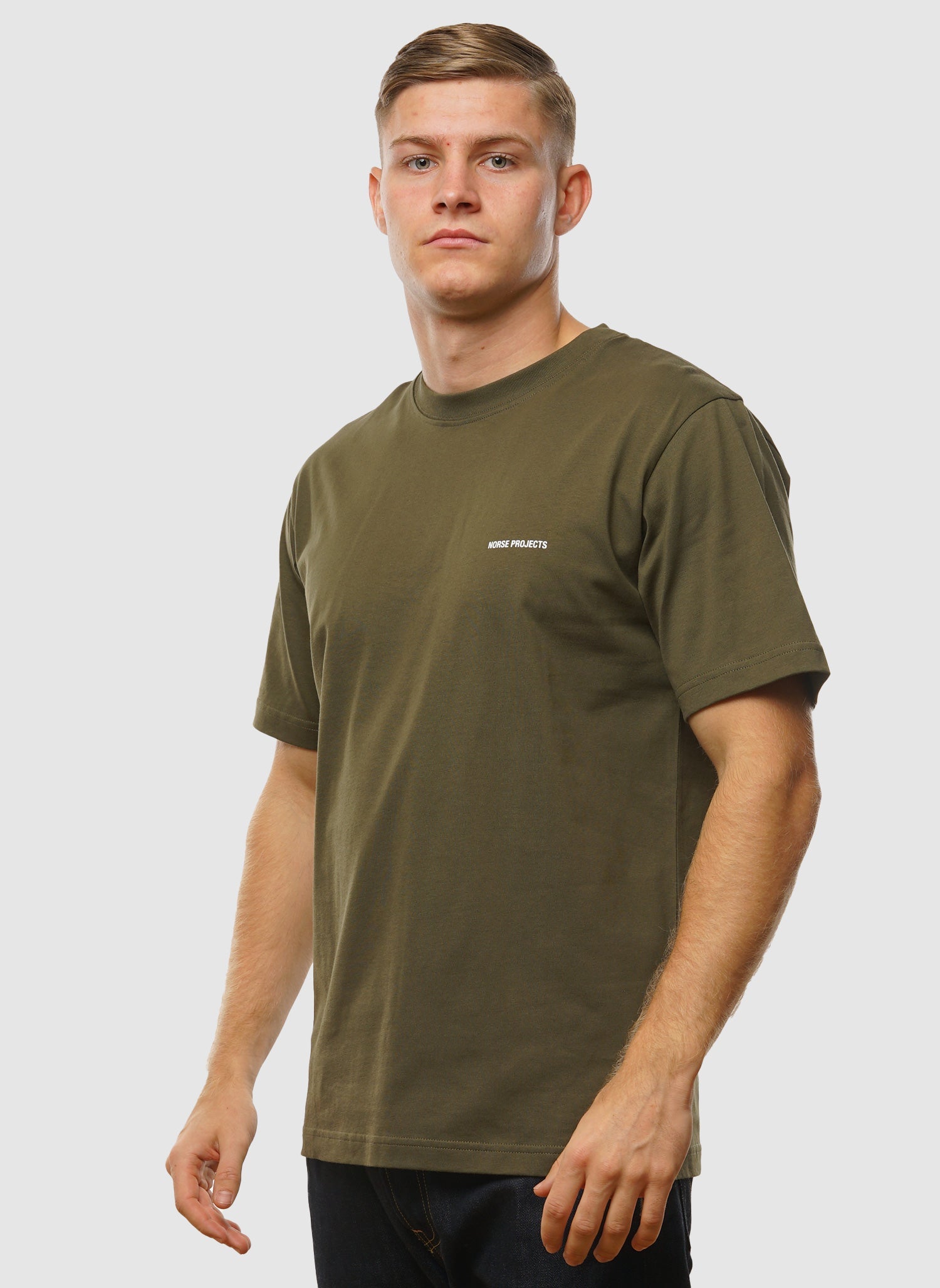 Johannes Logo T-Shirt - Olive Night