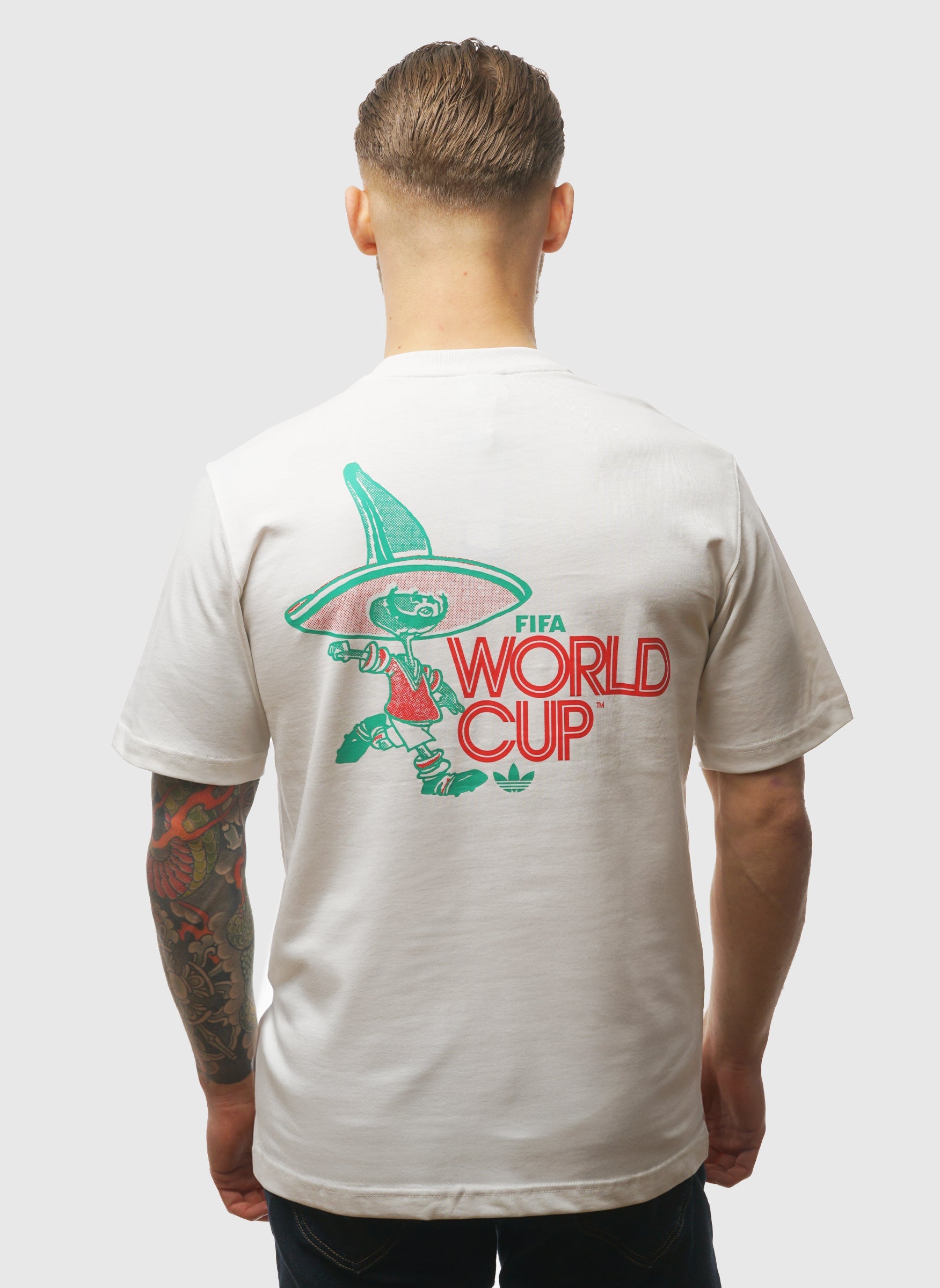 Mexico 86 Pique T-Shirt - Clowd White