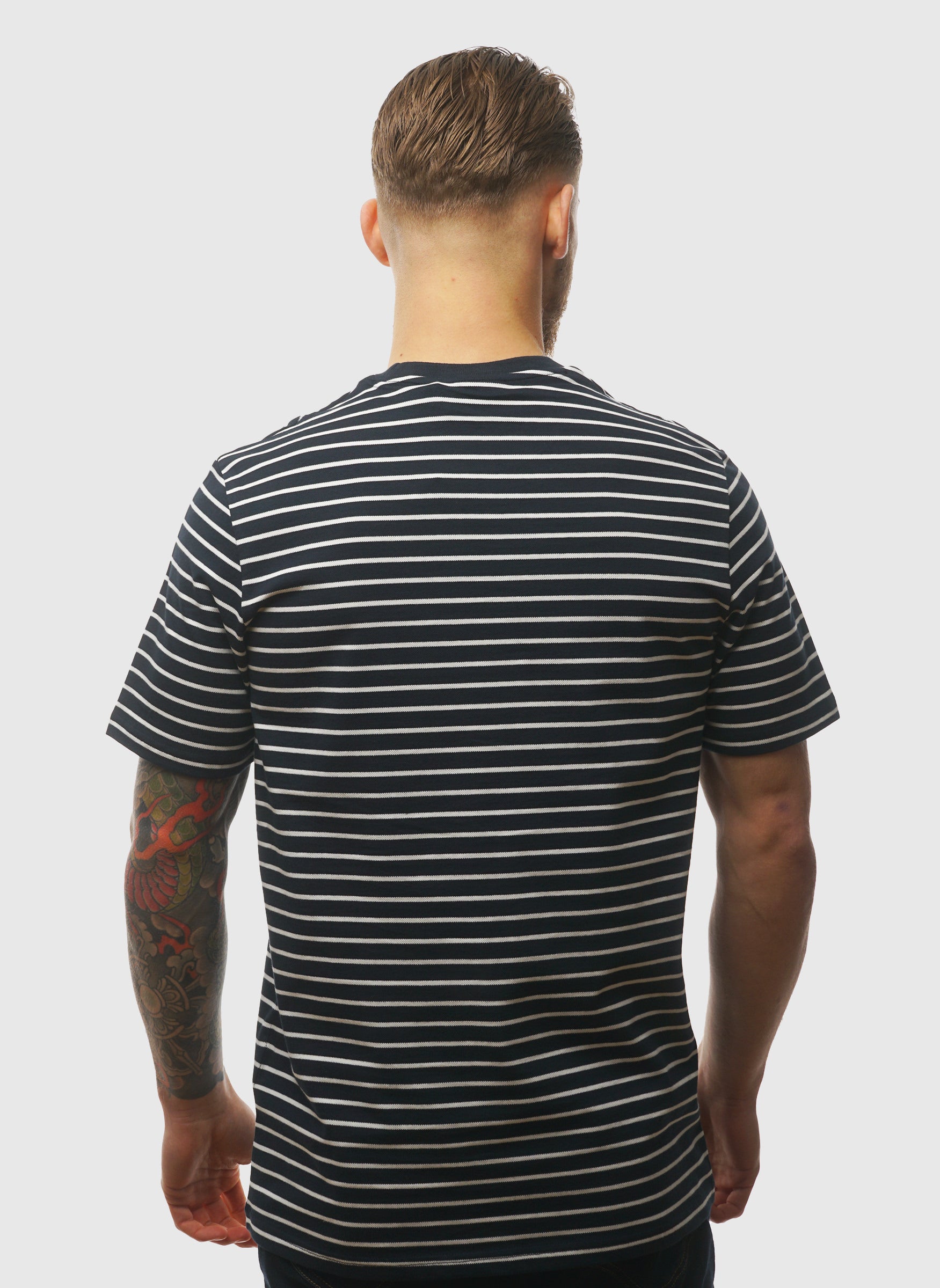 Breton T-Shirt - Dark Navy/White