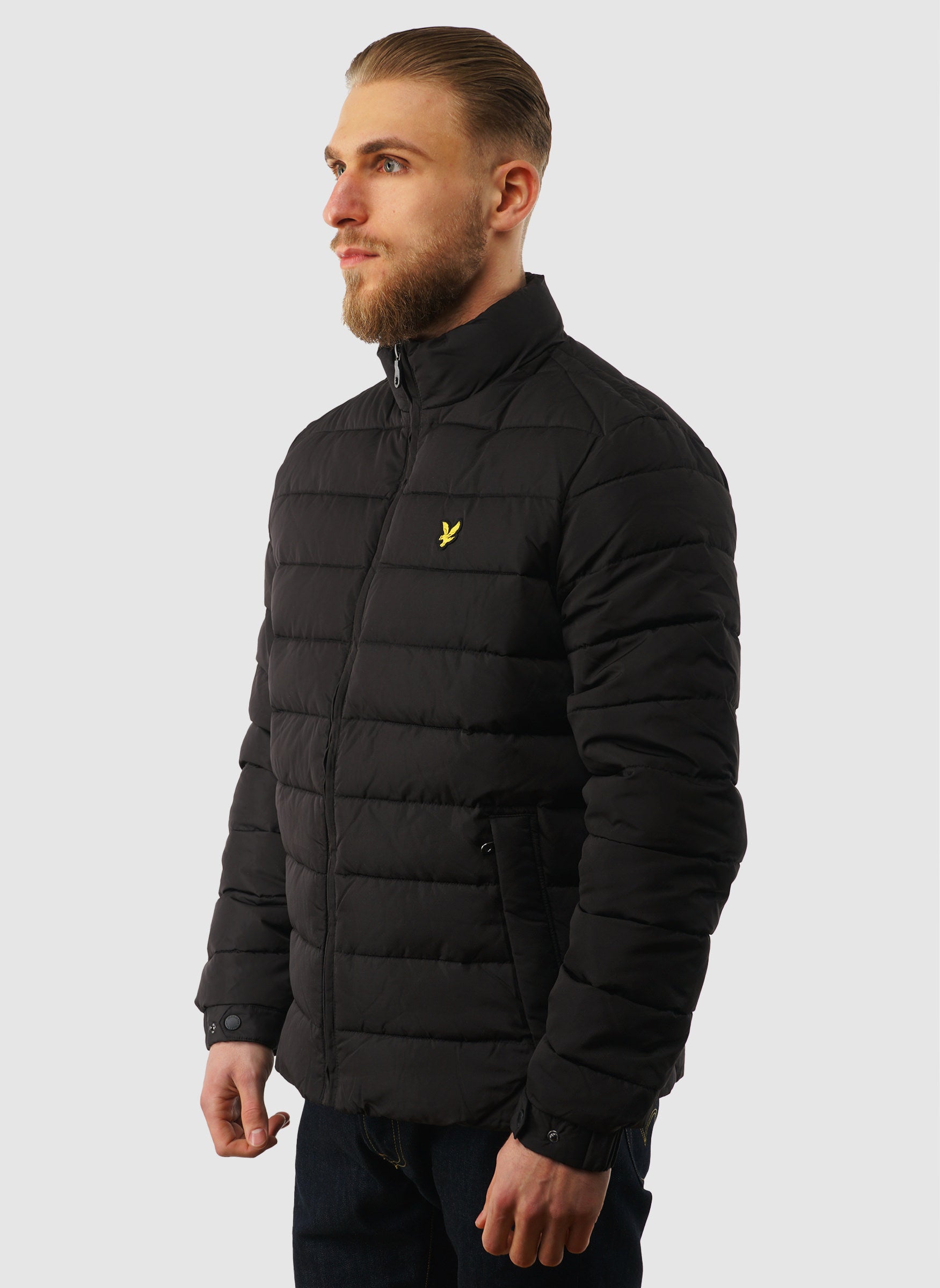 Quilted Jacket - Jet Black