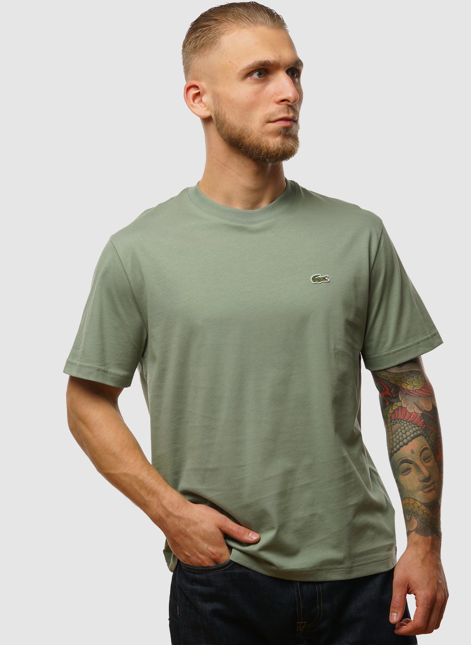 Rundhals T-Shirt - Thyme