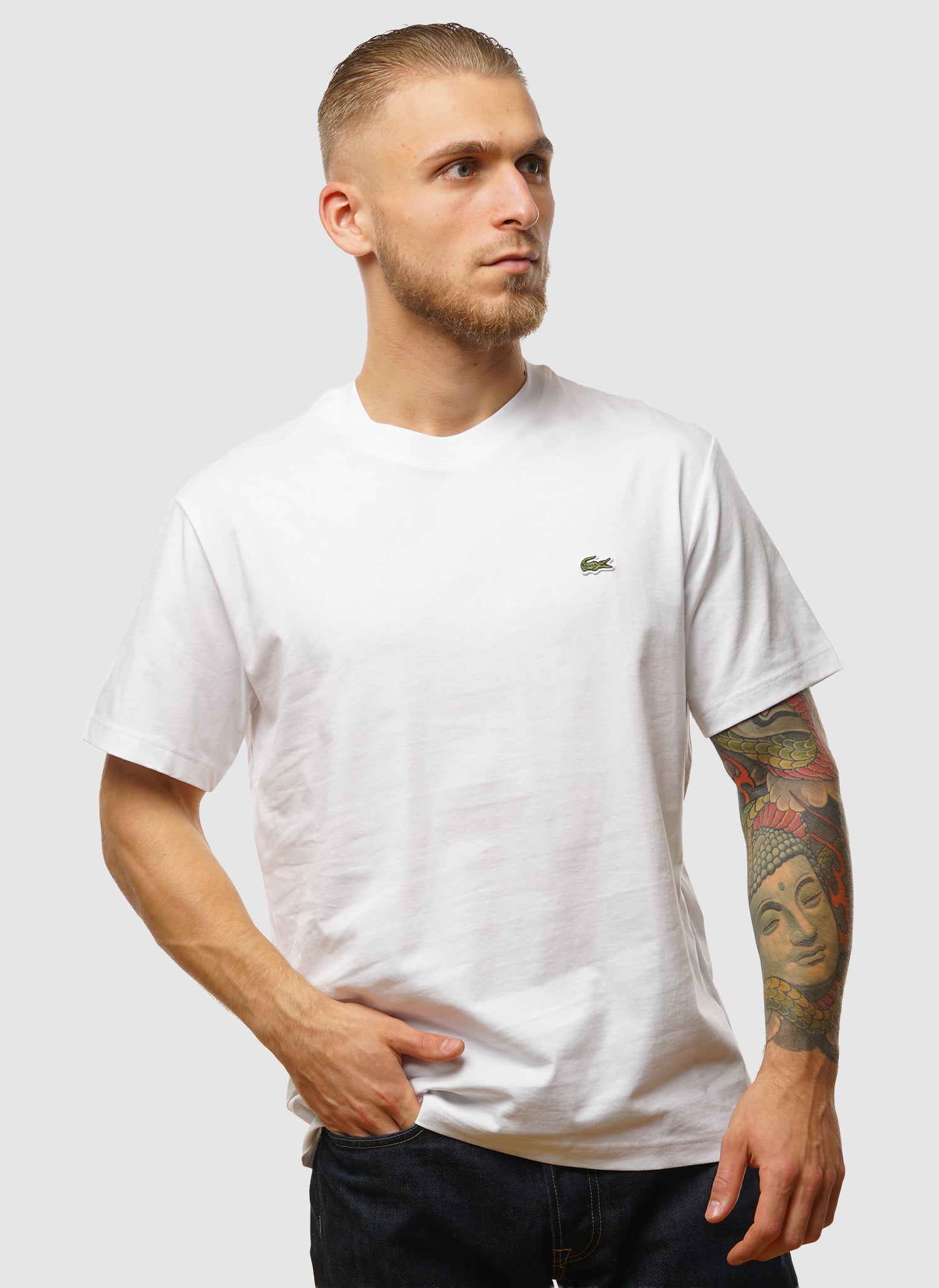 Crew neck T-shirt - White