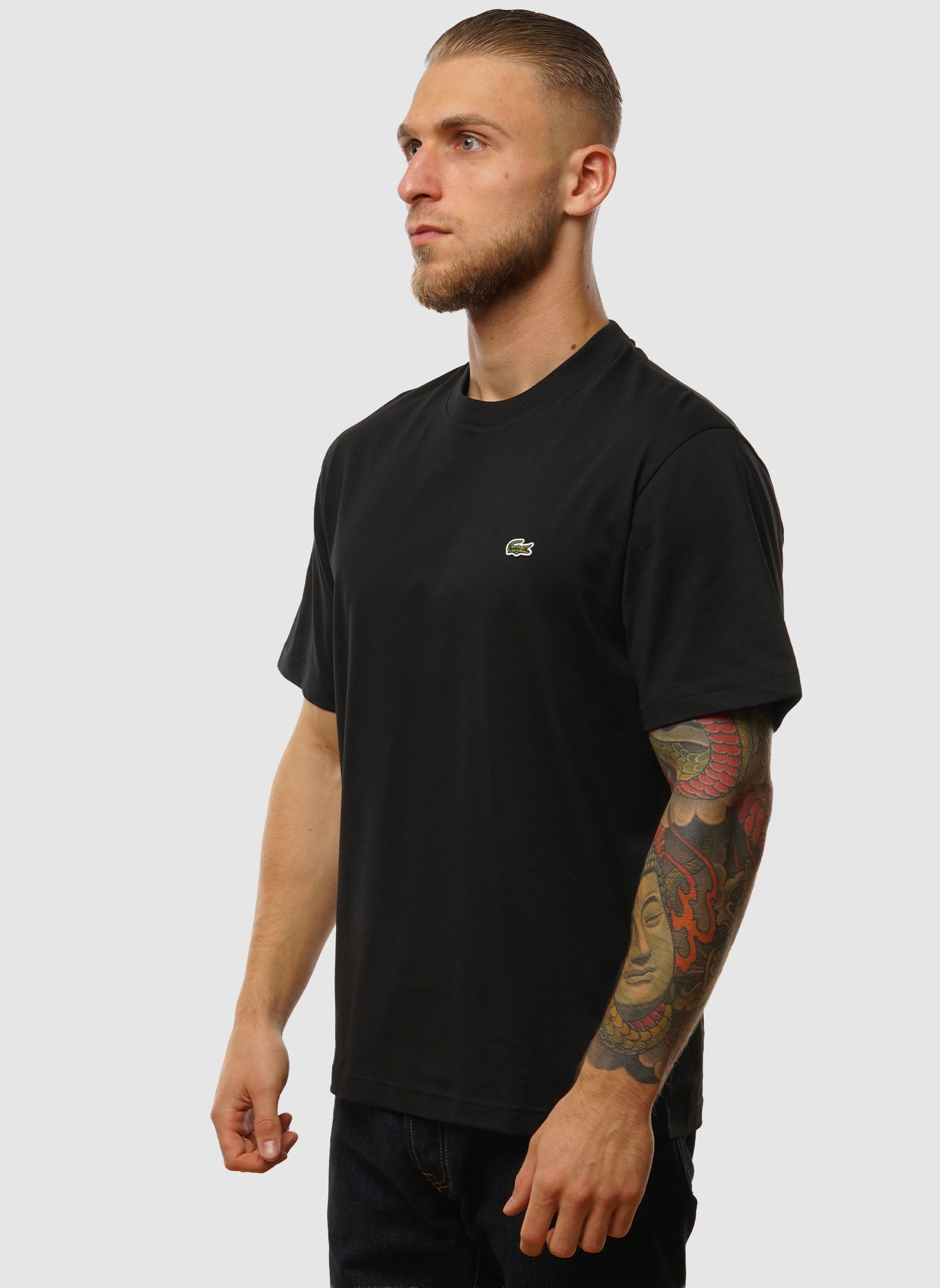 Crew neck T-shirt - Black