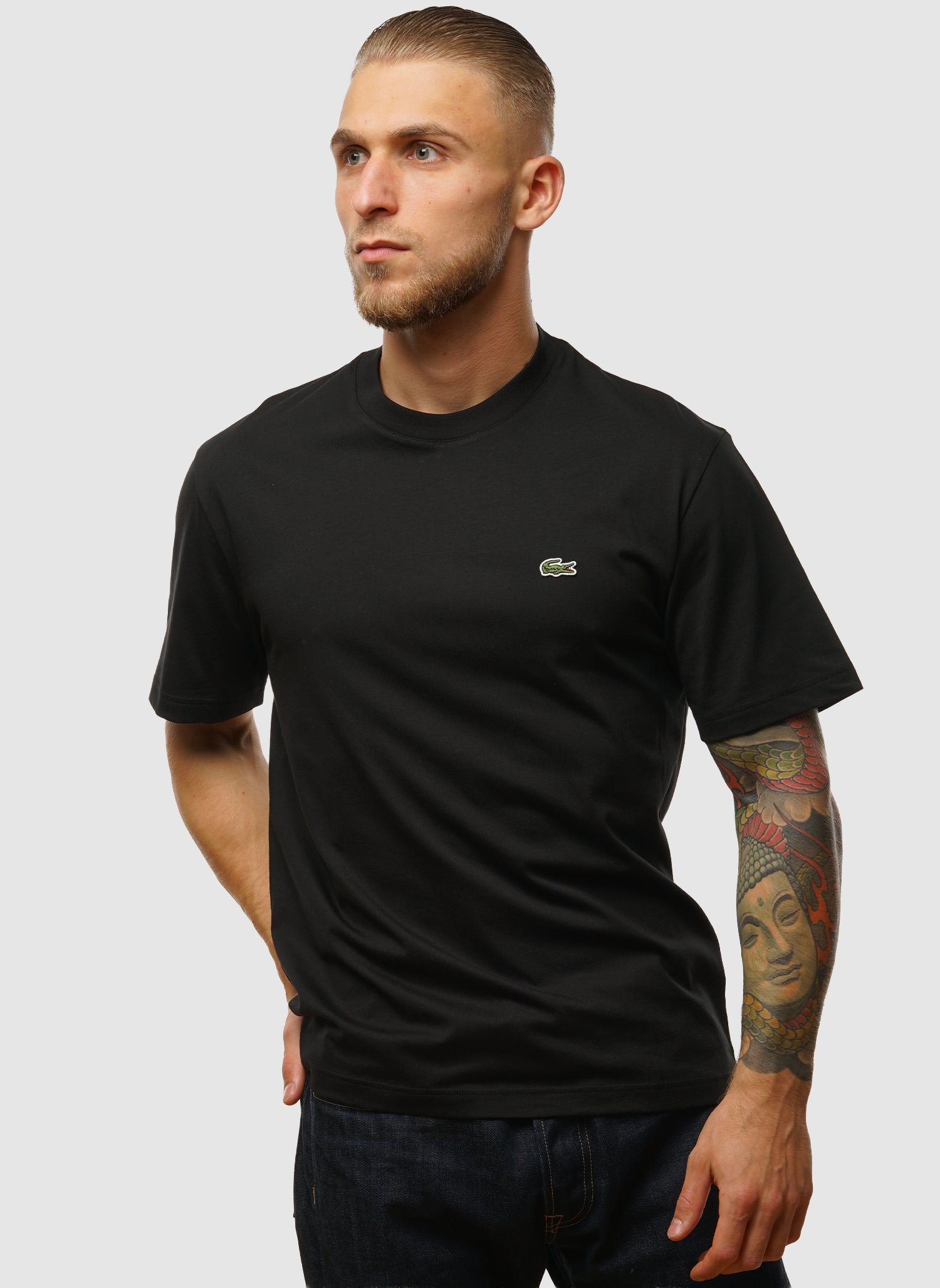 Crew neck T-shirt - Black
