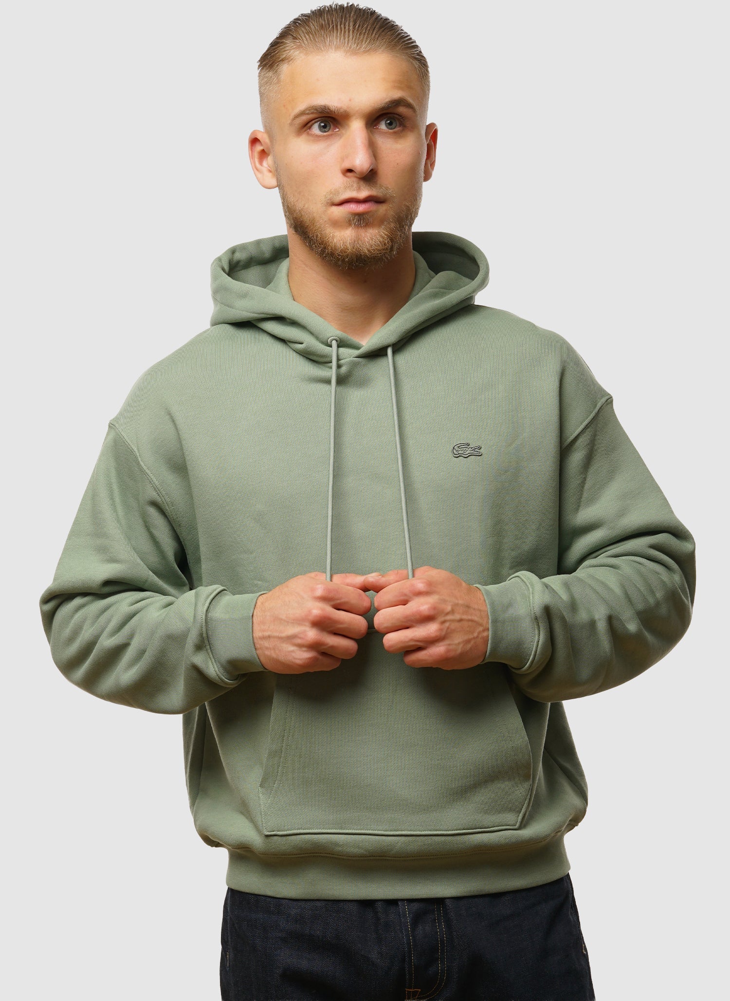 Heavy Fleece Hoodie - Thyme