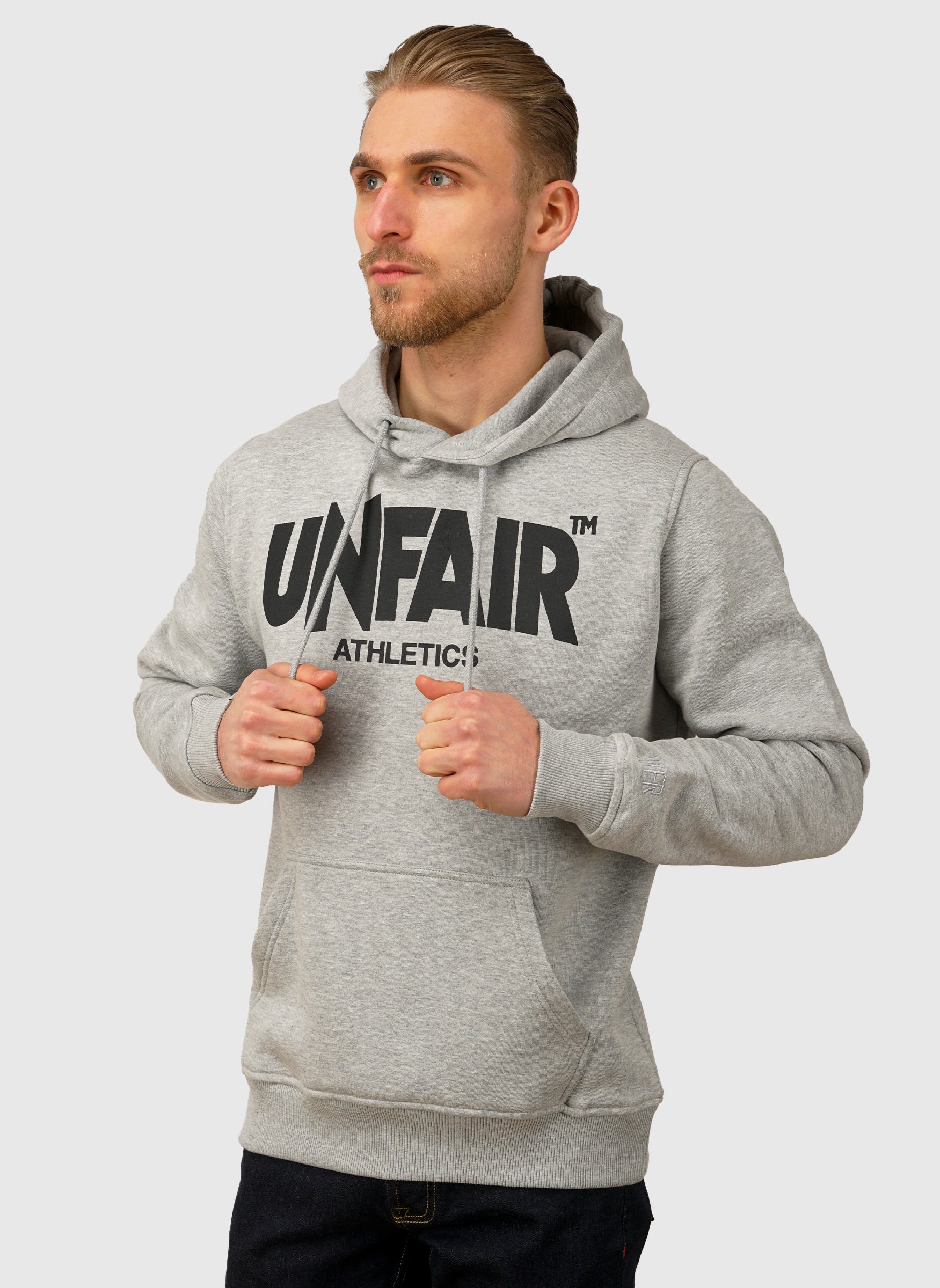 Classic Label Hoodie - Gray Melange