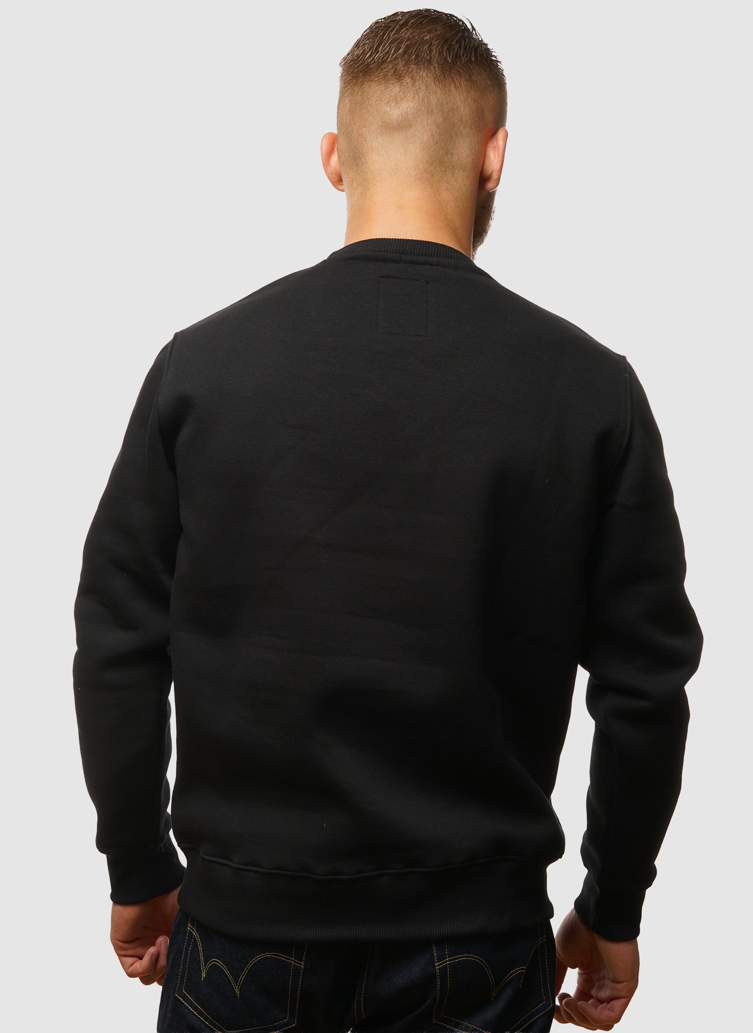 Basic Small Logo Sweatshirt - Black