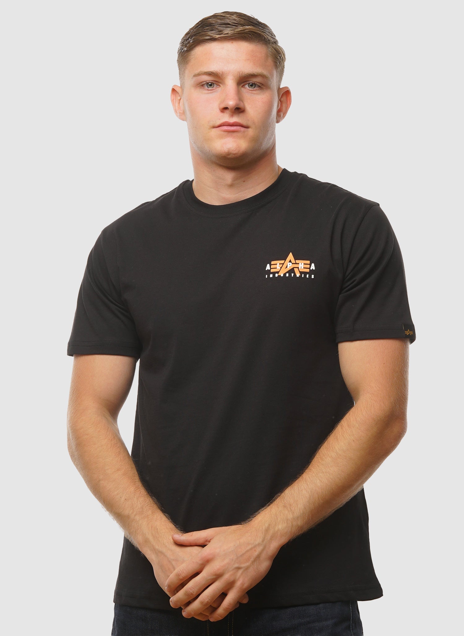 Puff Print Logo T-Shirt - Black