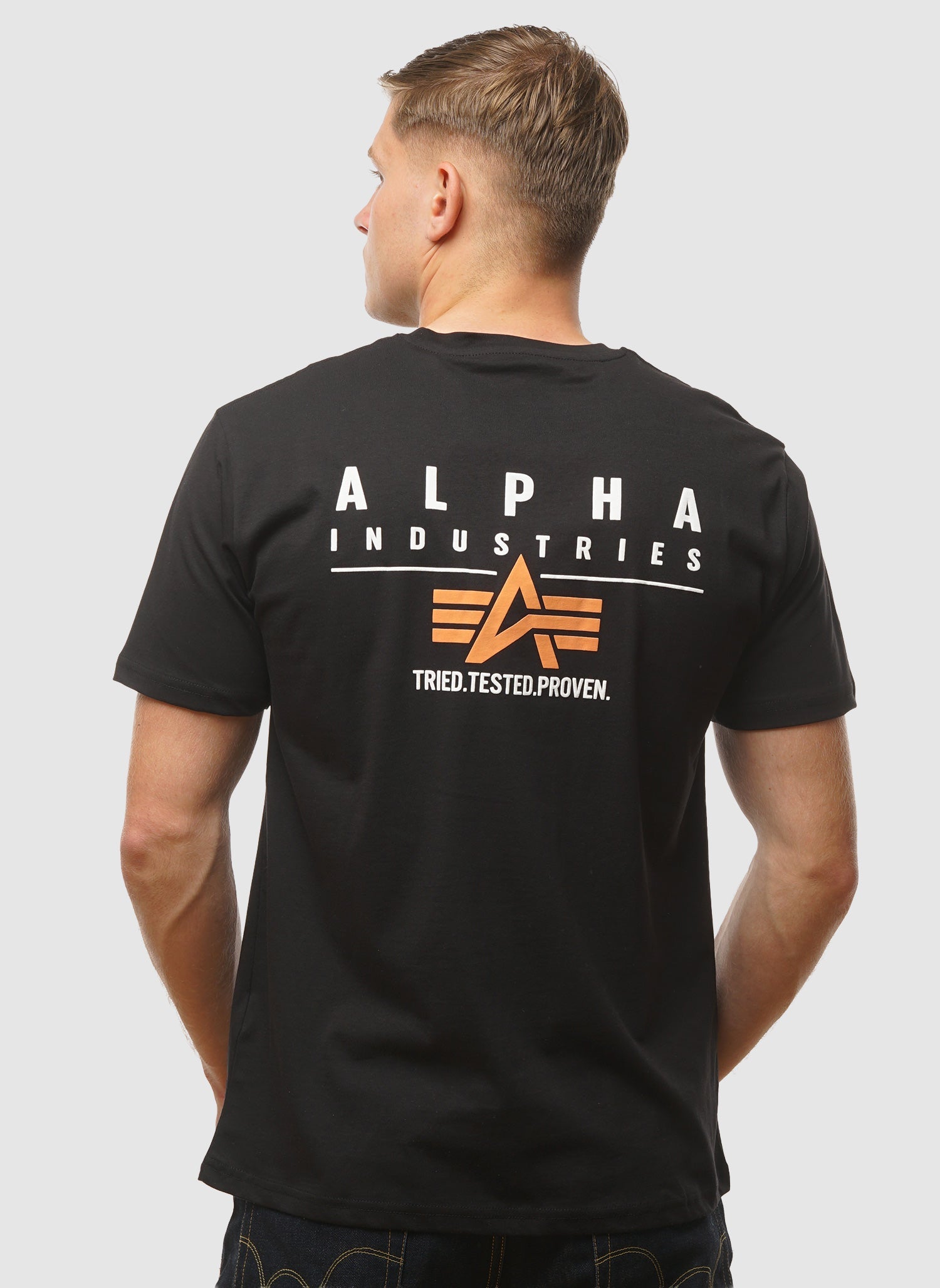 Puff Print Logo T-Shirt - Black