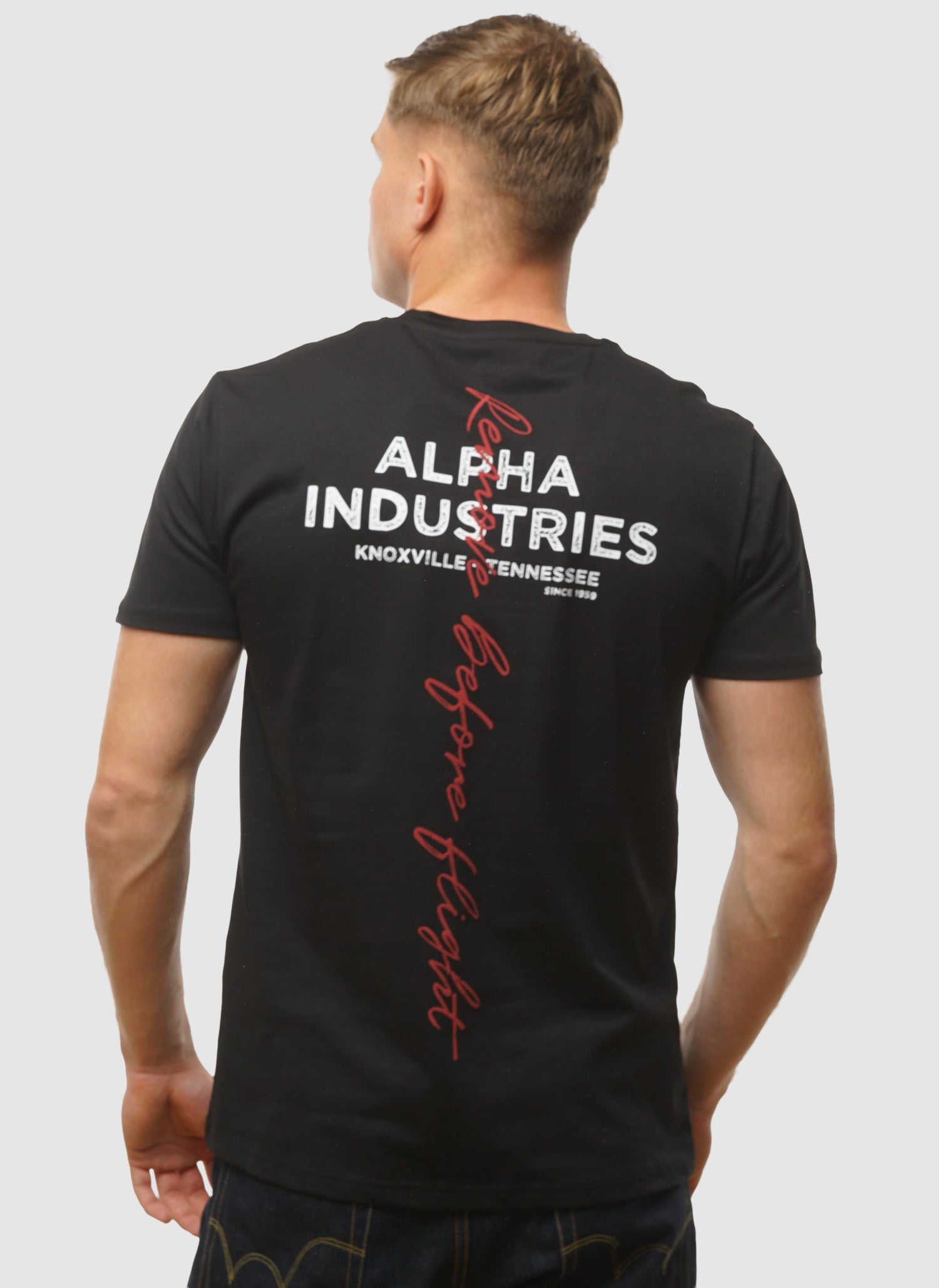 Signature Backprint T-Shirt - Black