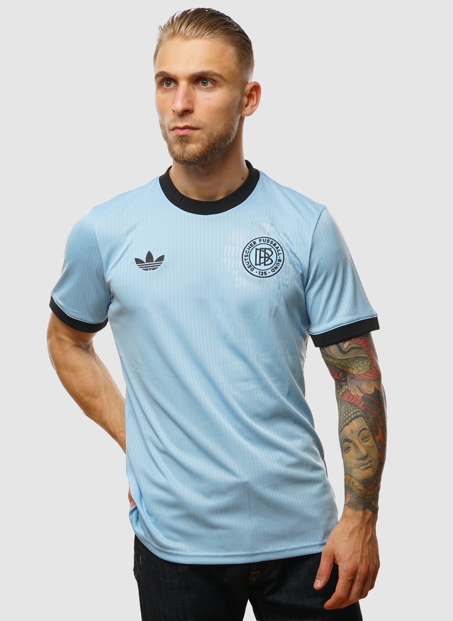 125 Anniversary Jersey - Clear Blue/Black
