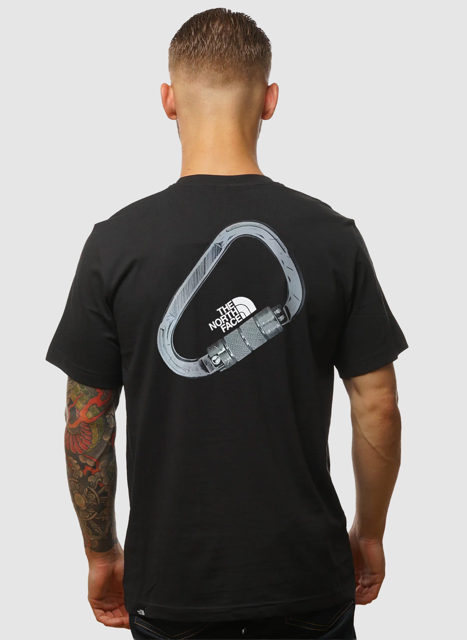U Explore Carabiner Relaxed T-Shirt - Black