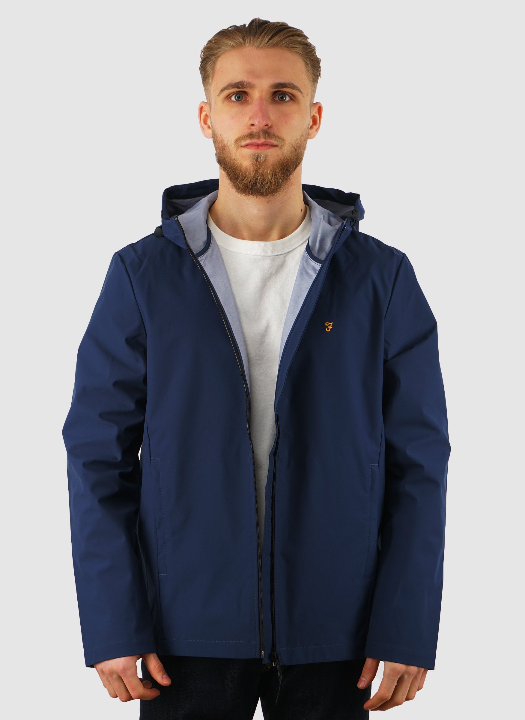 Rhodes Hooded Jacket - Yale