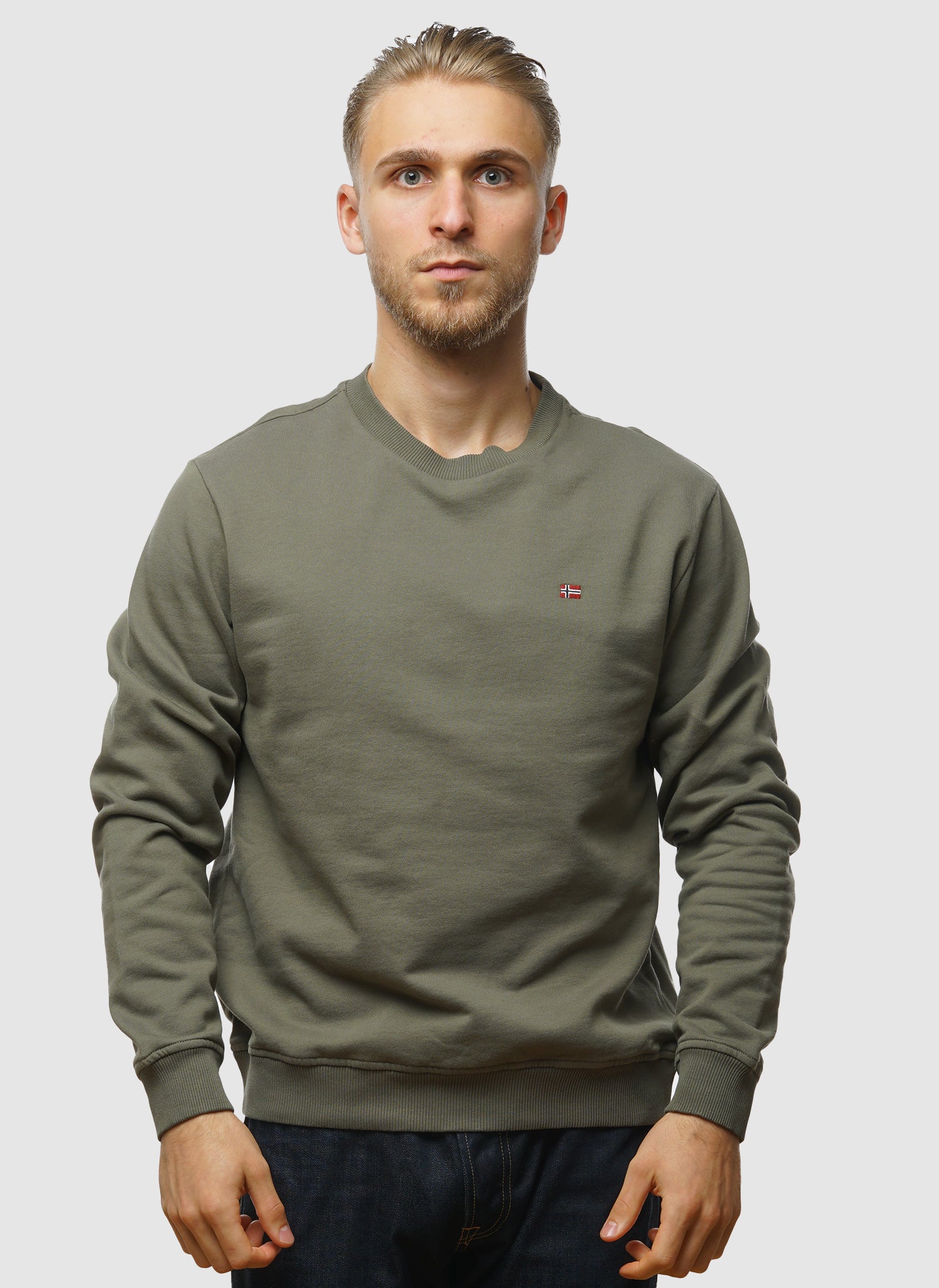 Balis Crew Neck Sweatshirt - Tea Leaf