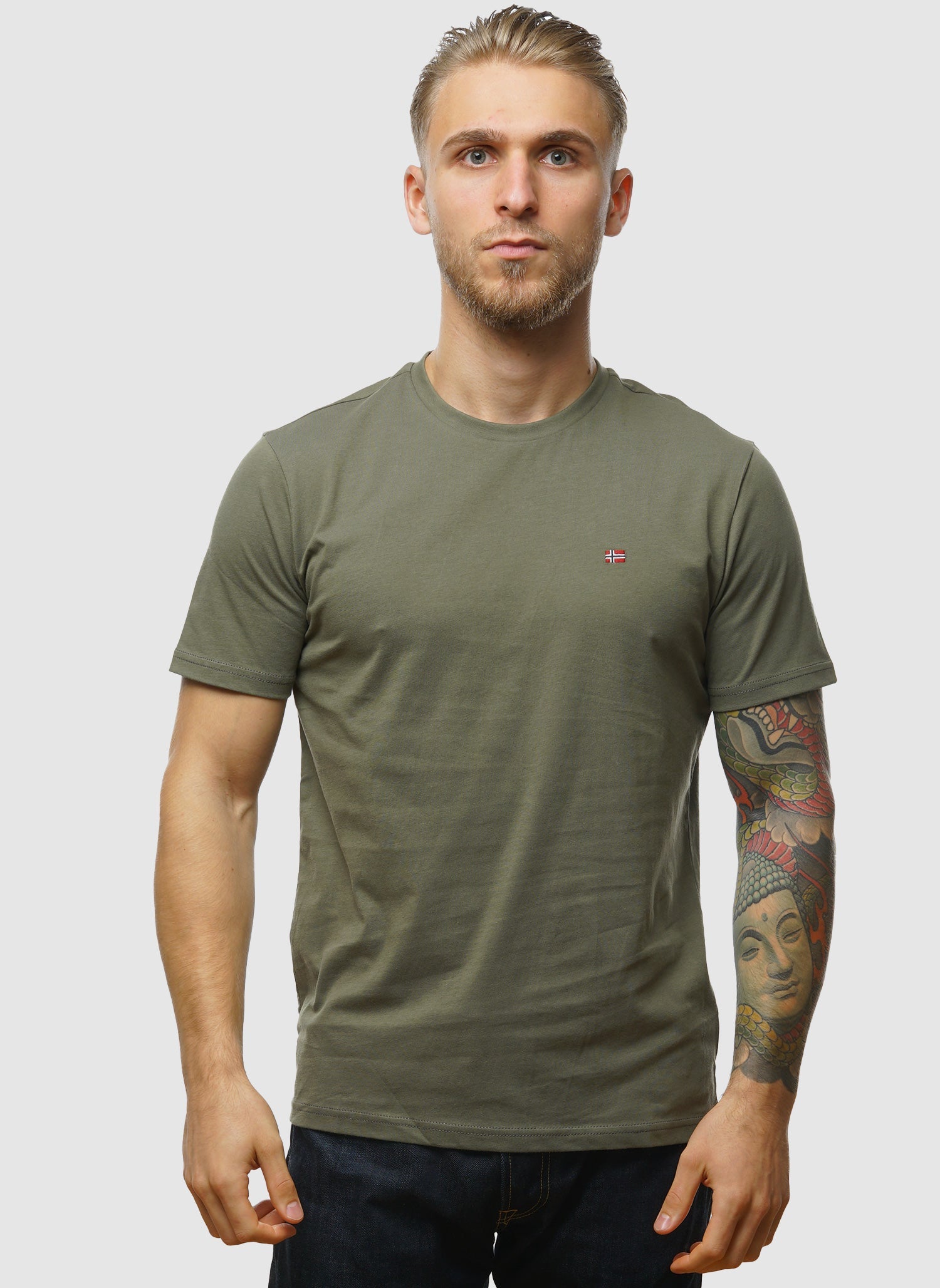 Salis T-Shirt - Tea Leaf 