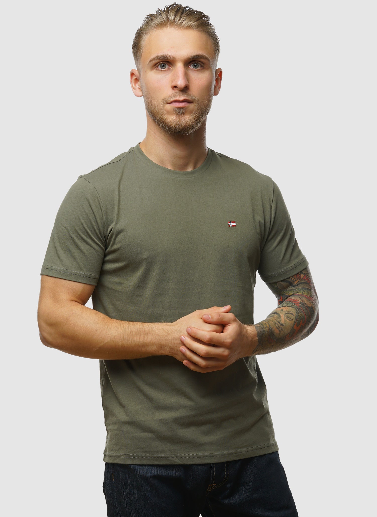 Salis T-Shirt - Tea Leaf 