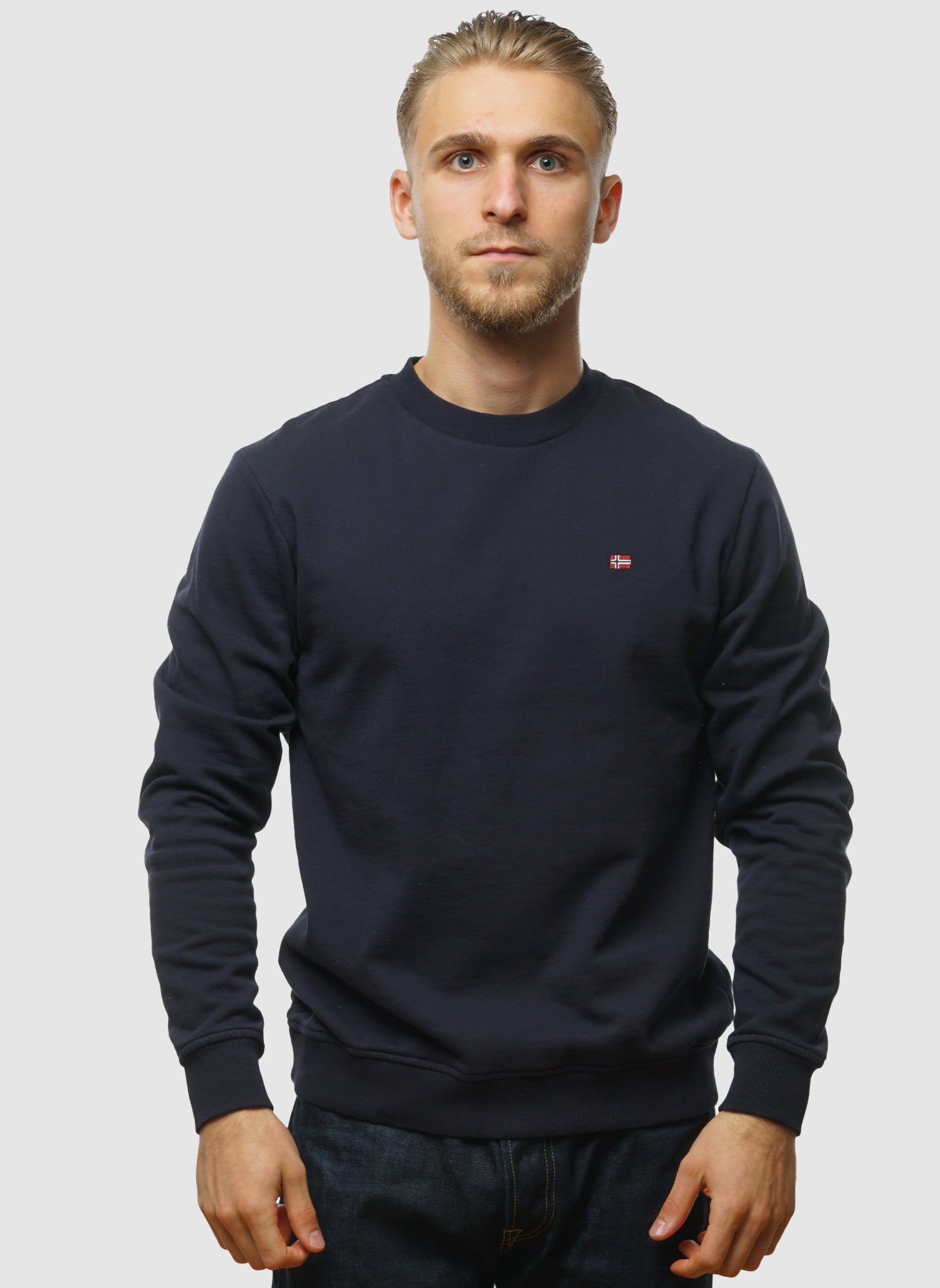 Balis Crew Neck Sweatshirt - Blu Marine