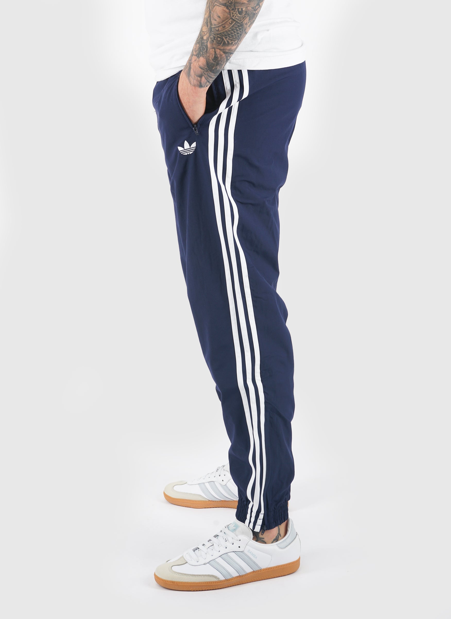 Woven Firebird Trackpant - Night Indigo