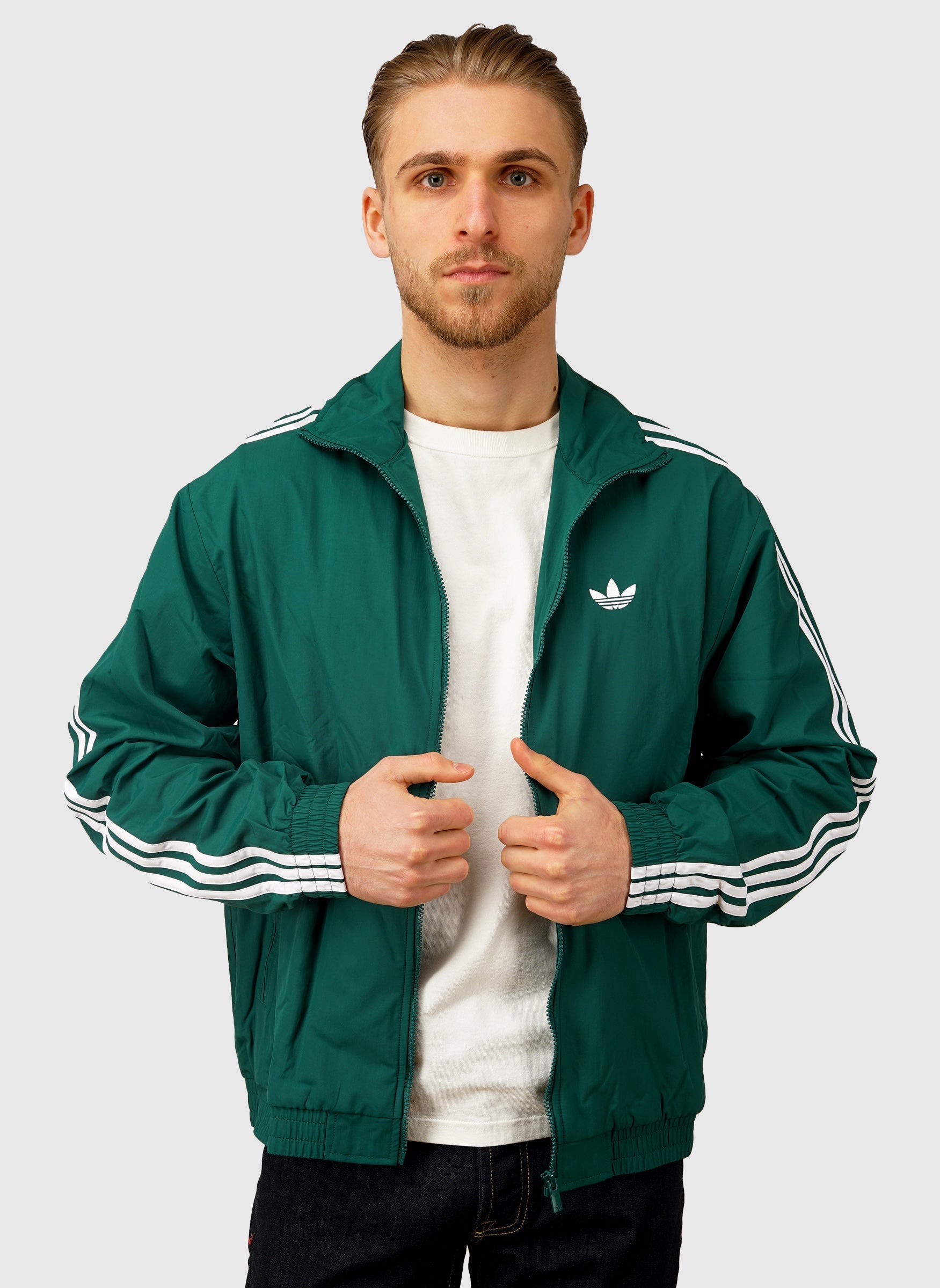 Woven Firebird Tracktop - Core Green