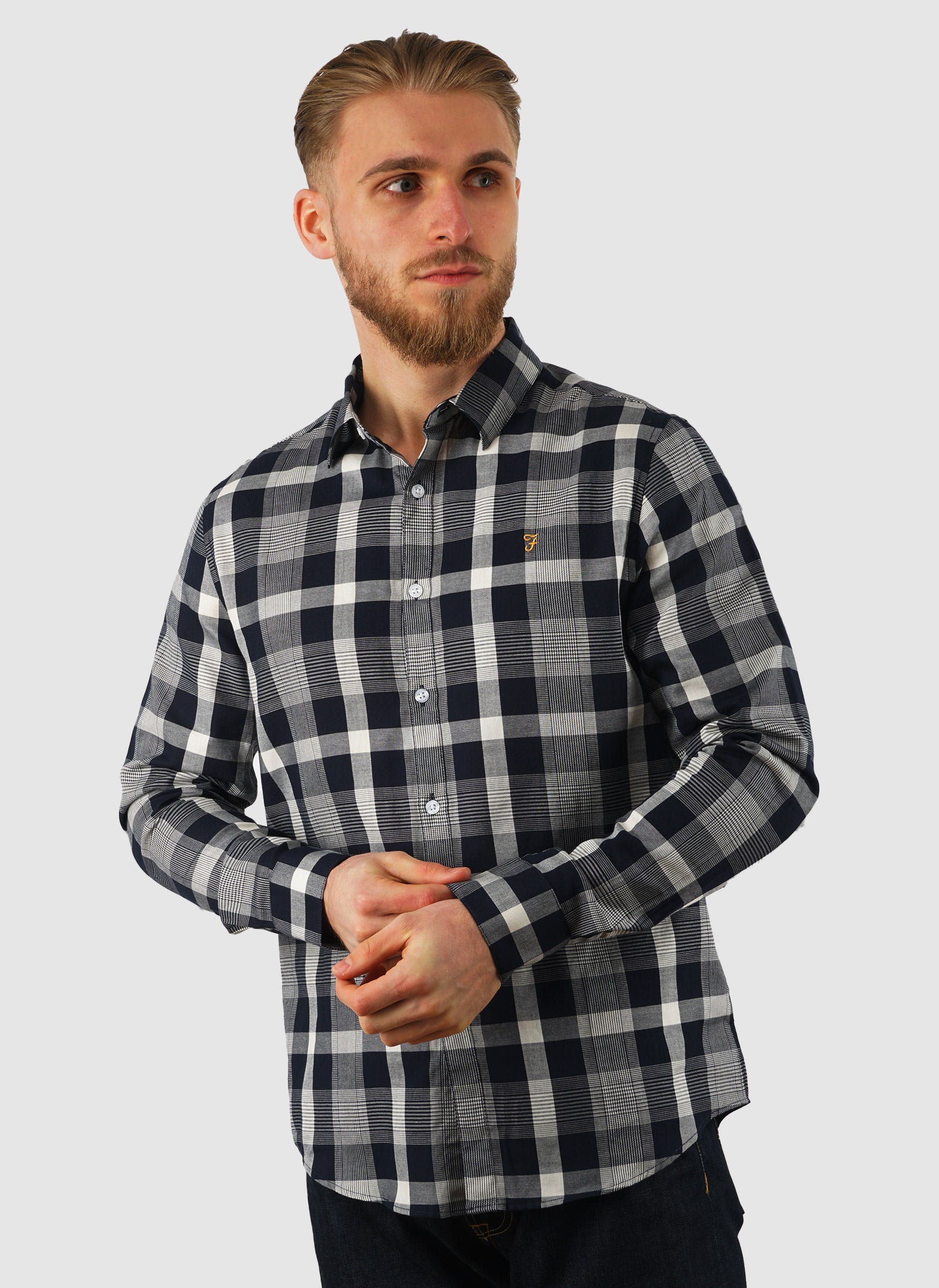 Weinand Check Hemd - True Navy