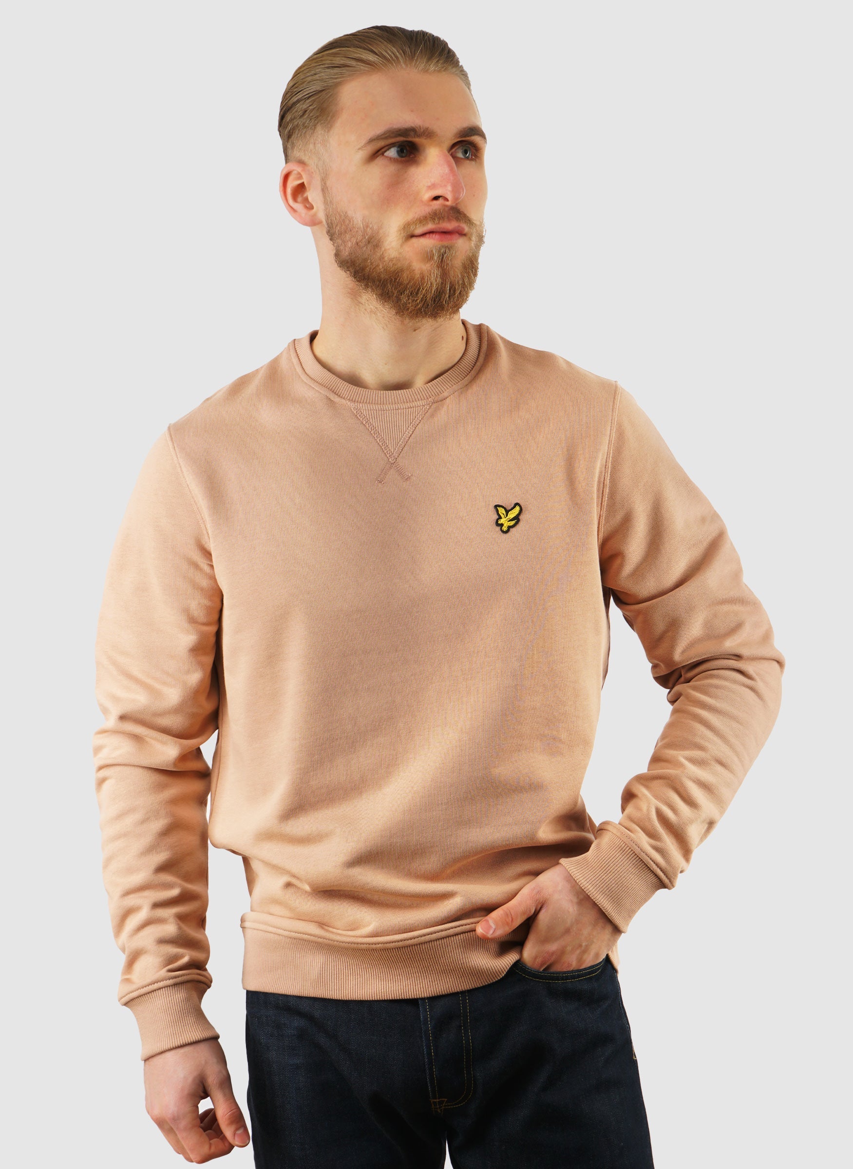 Crew Neck Sweatshirt - Barley