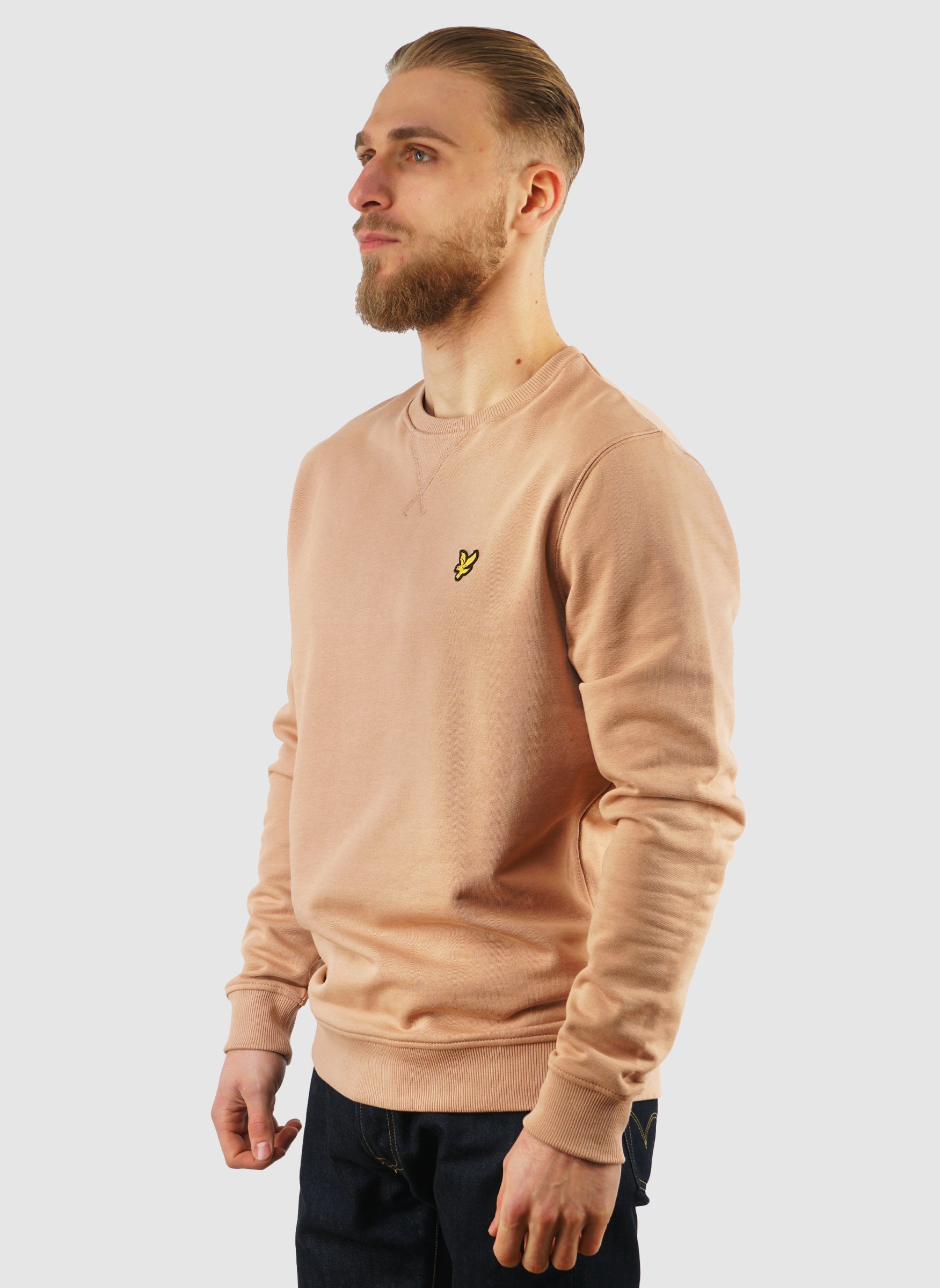 Crew Neck Sweatshirt - Barley