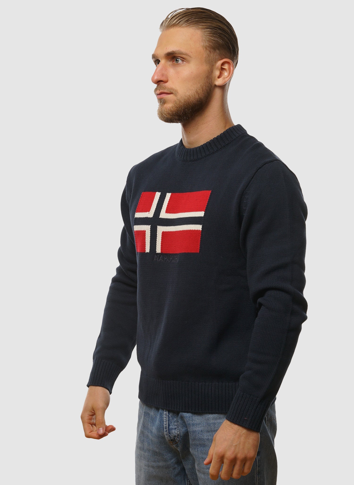 D-Mura Sweatshirt - Blau Marine