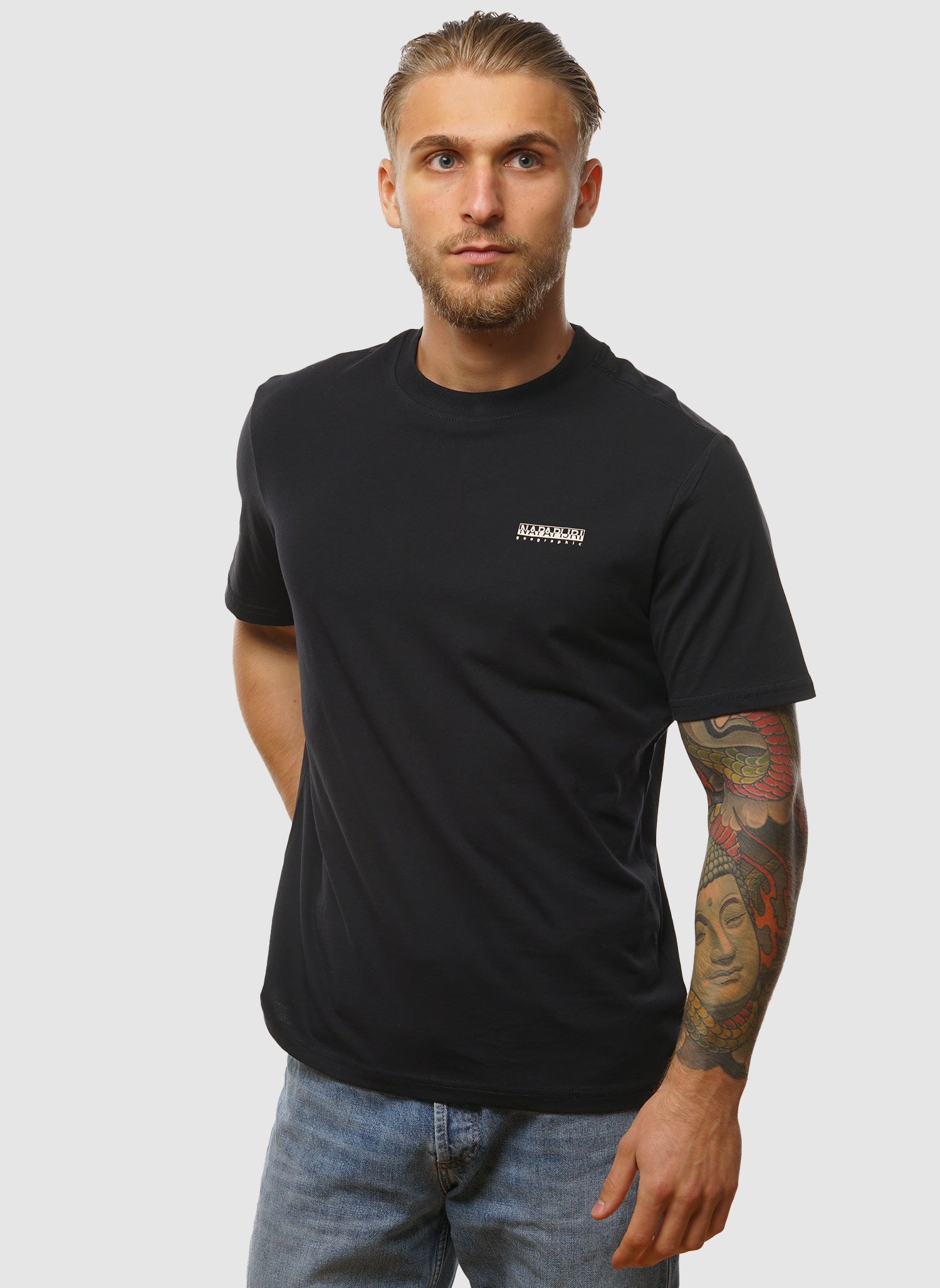 S-Small Box T-Shirt - Black Beauty