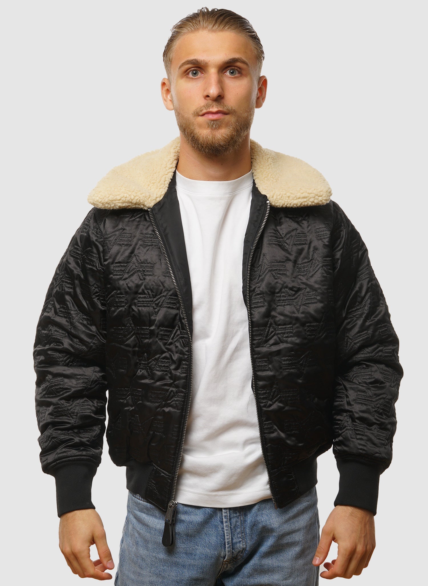 B-15 MOD Reversible Bomber Jacket - Black