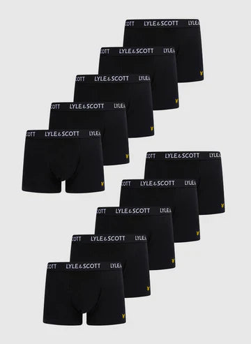 Ten Pack Tyler Trunk - Core Black