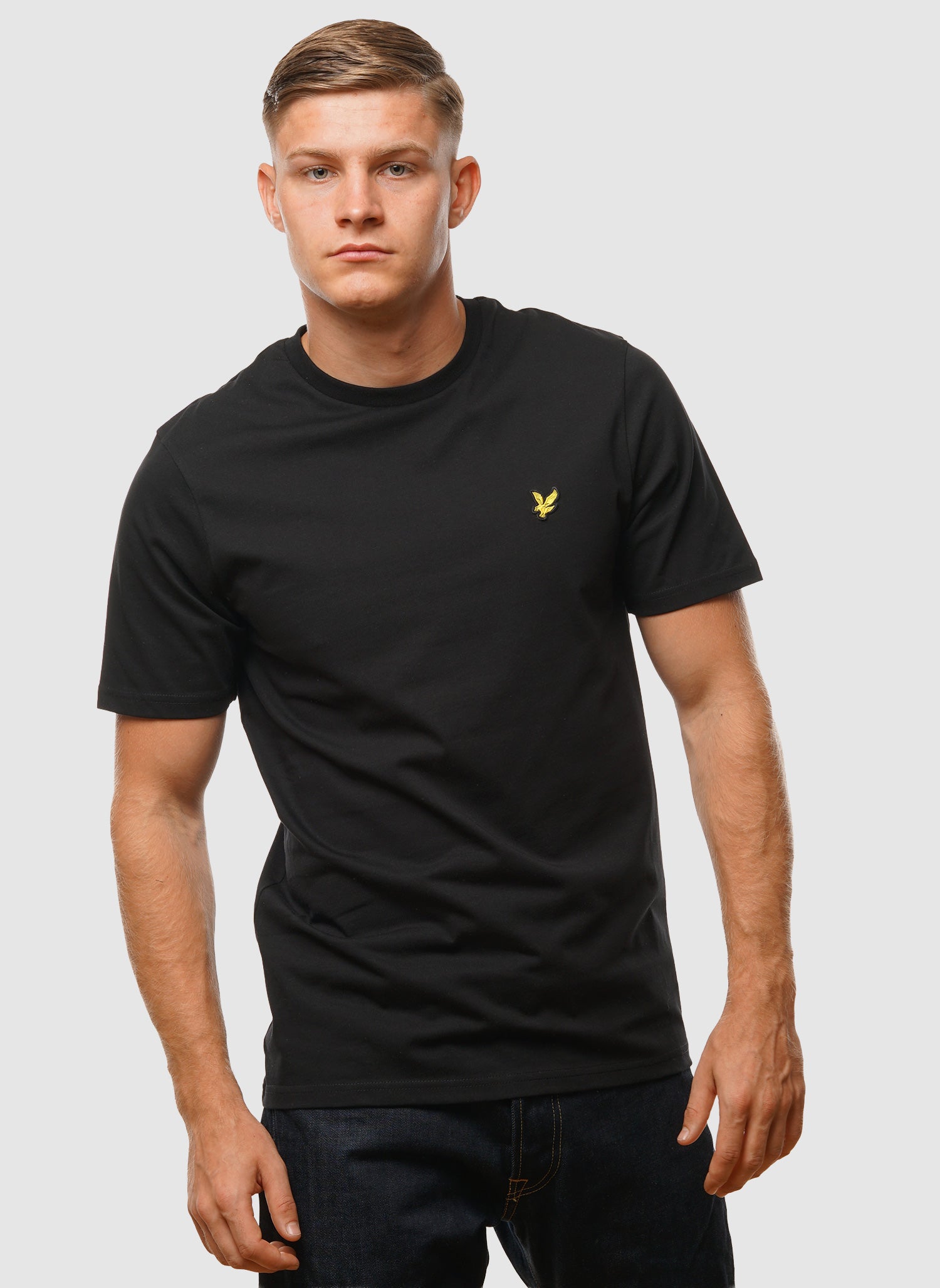 Plain T-Shirt - Jet Black