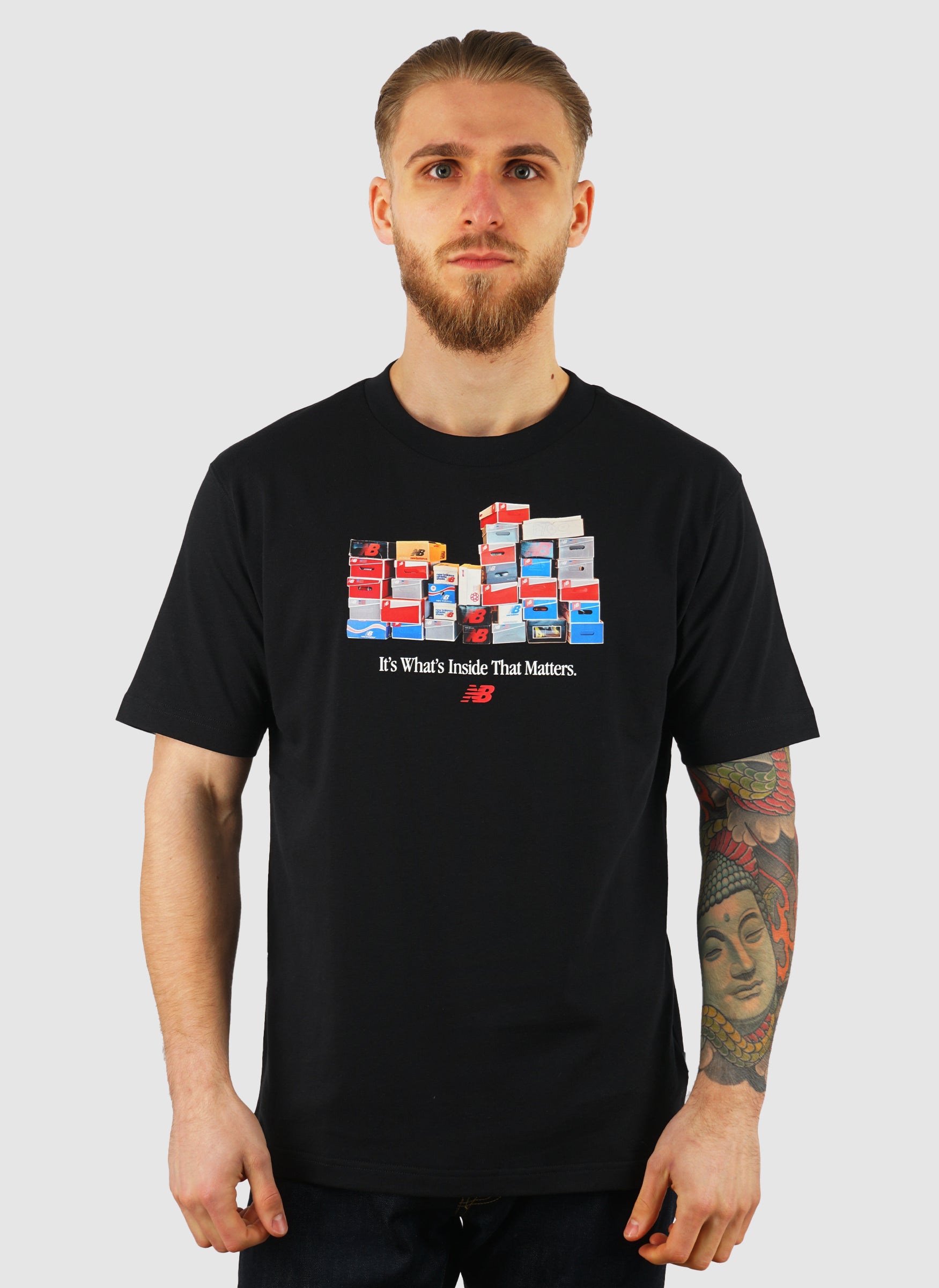 Boxes T-Shirt - Black
