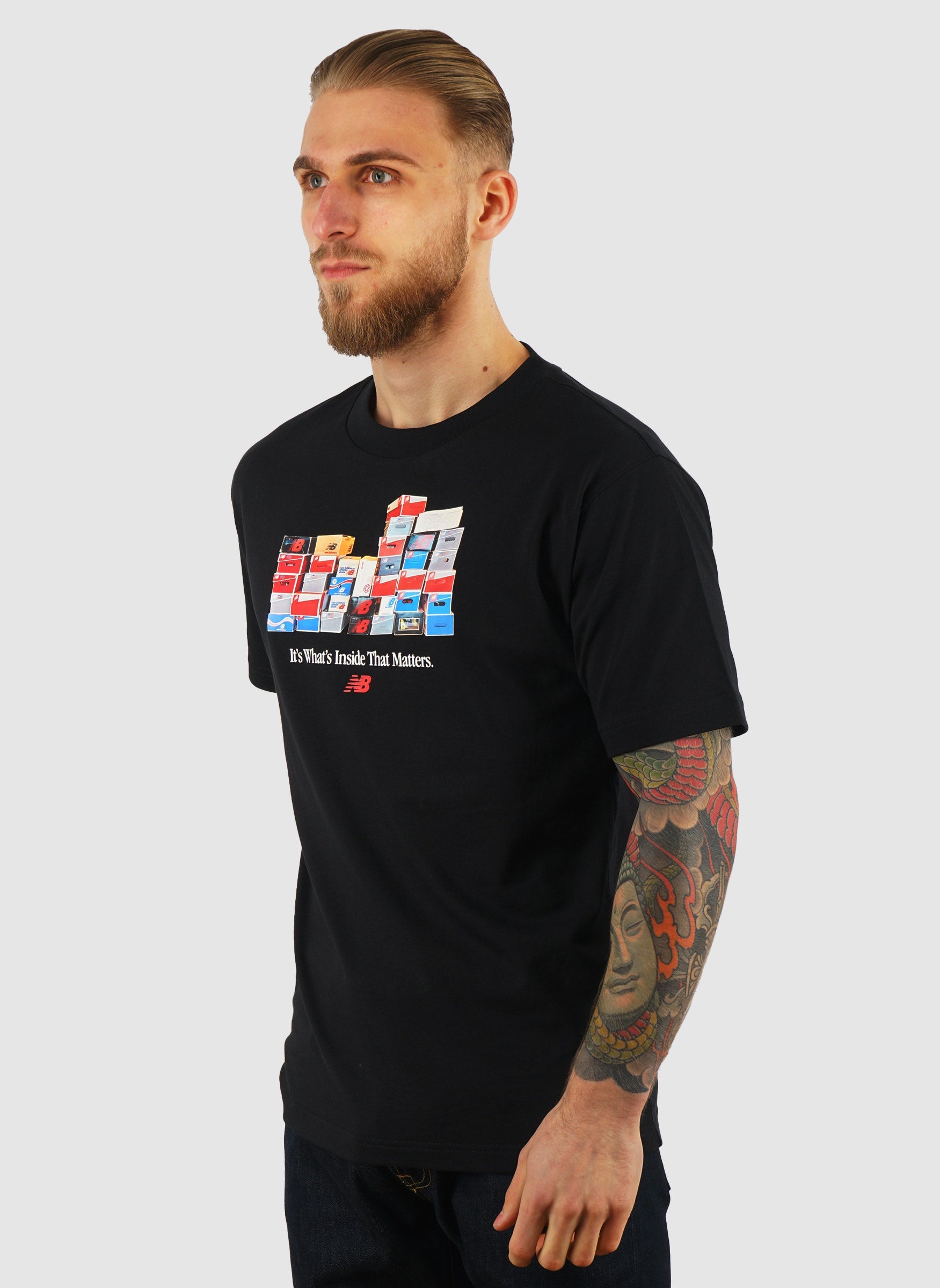 Boxes T-Shirt - Black