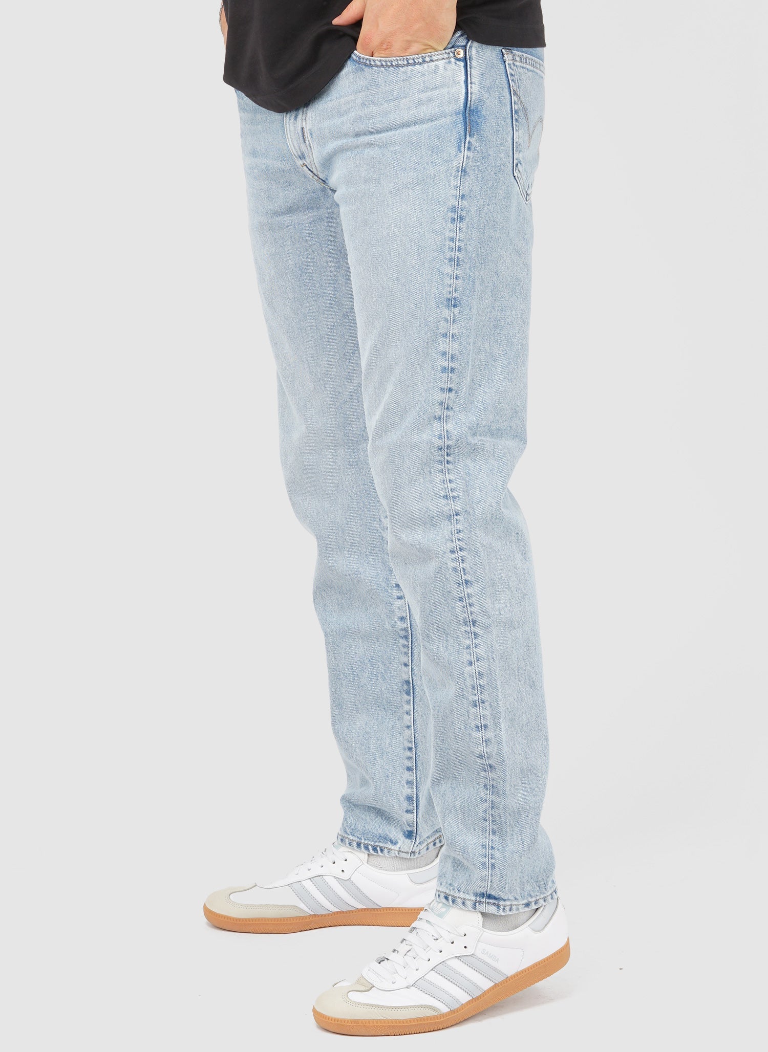 Regular Tapered Stretched Denim - Light Used