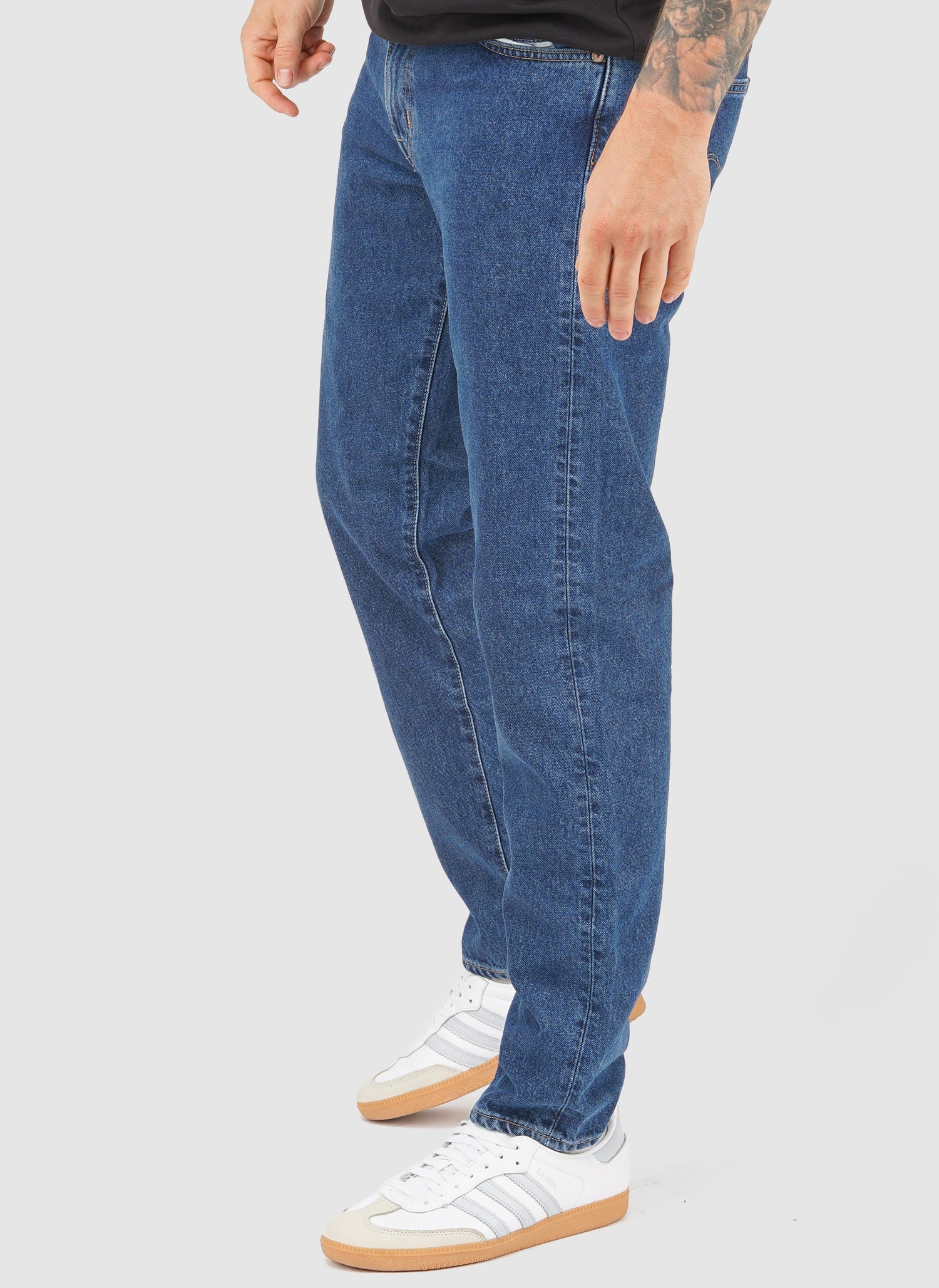 Regular Tapered Stretch Denim - Mid Used