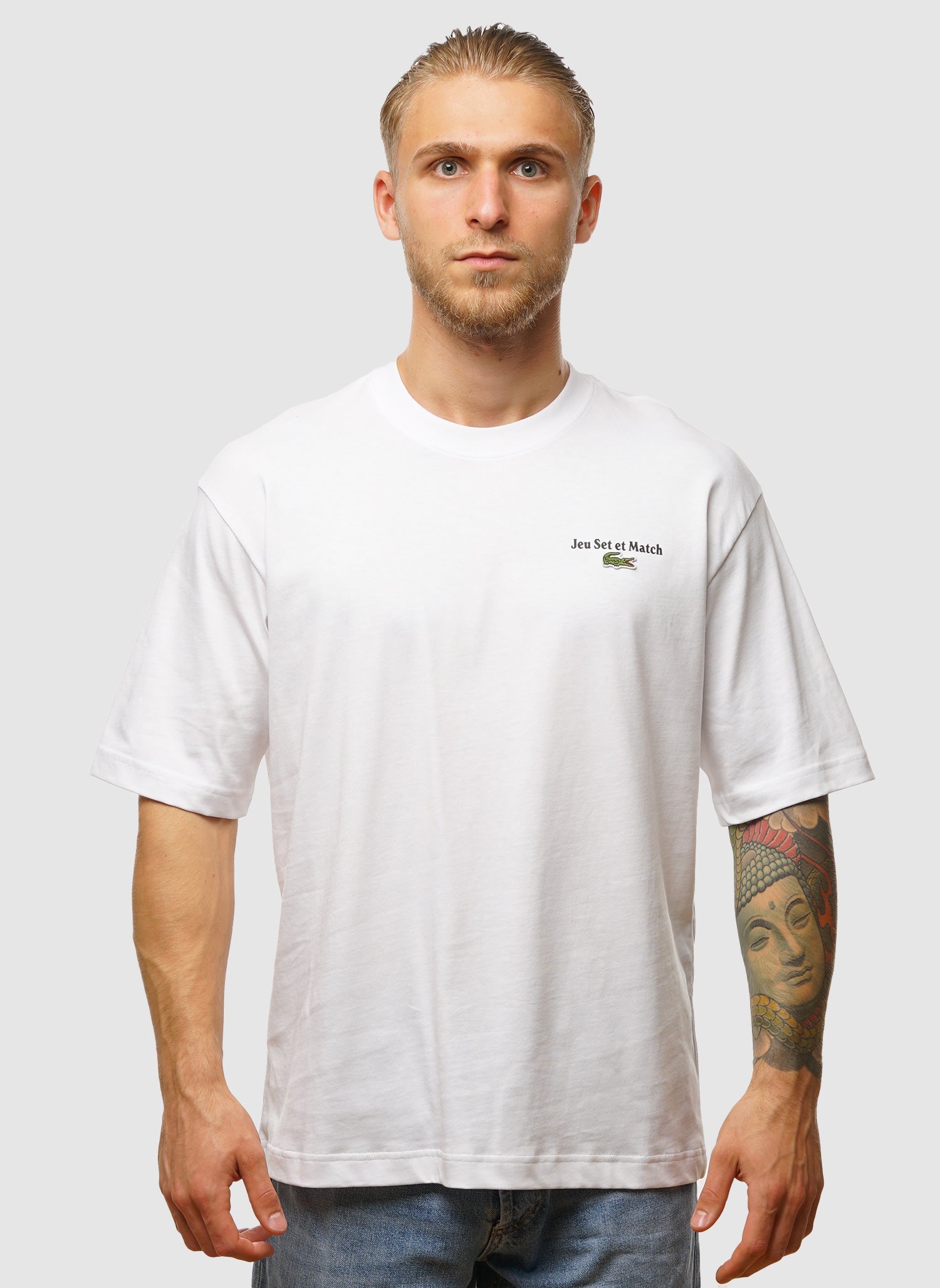 Logo Back Graphic T-Shirt - White