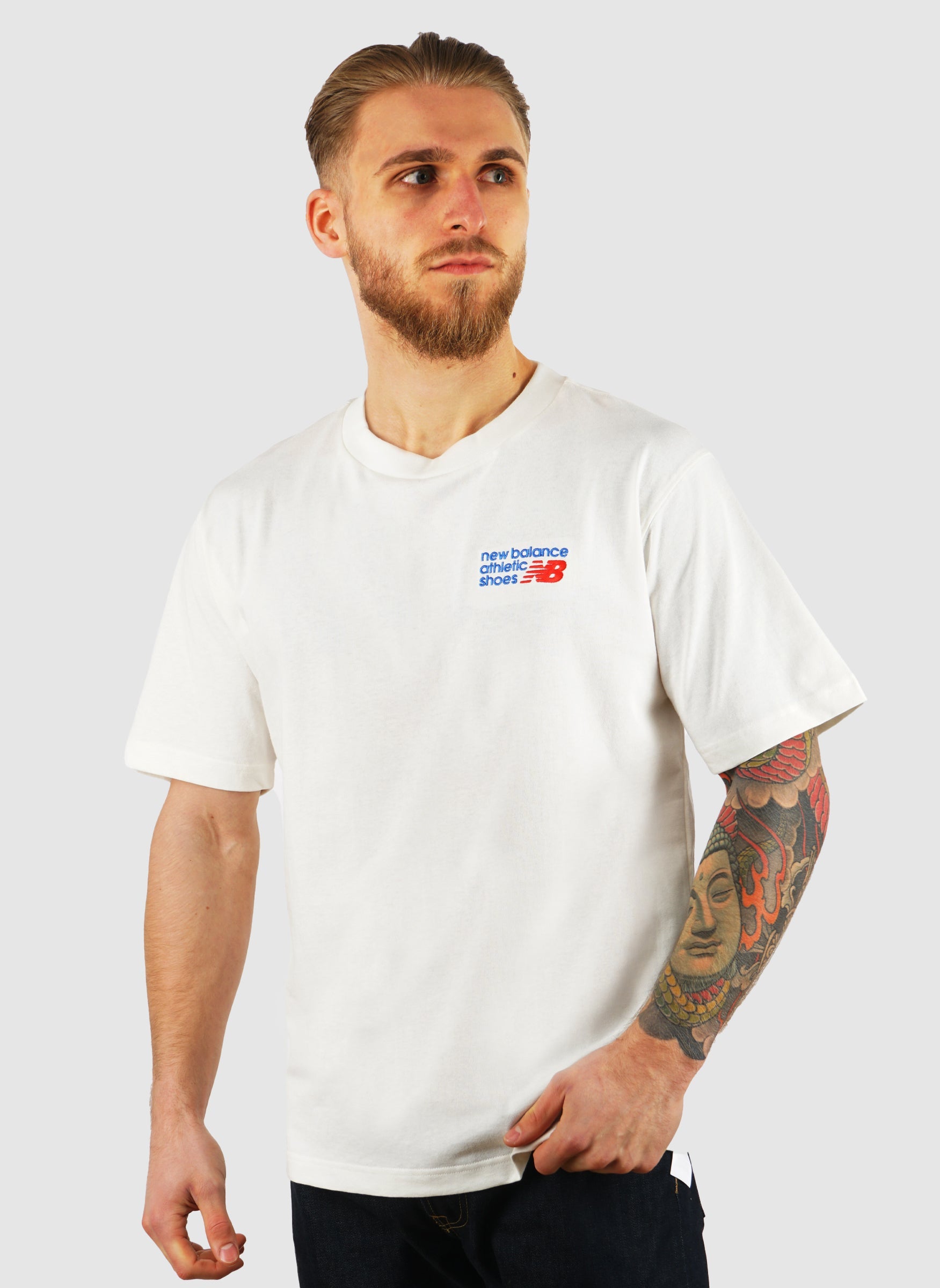 Athletics Premium Logo T-Shirt -Seasalt