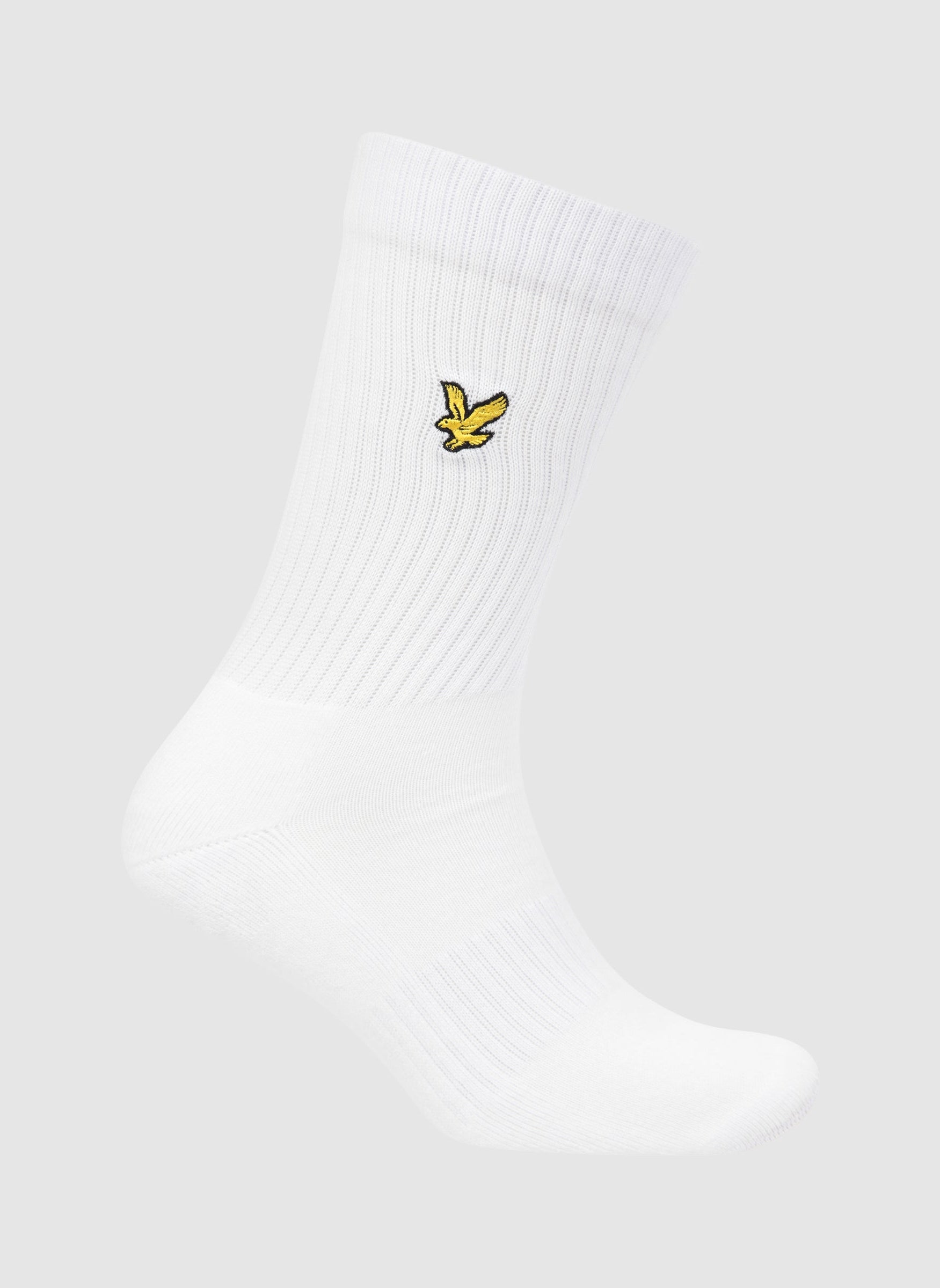 Five Pack Camdyn Tubular Socks - Bright White