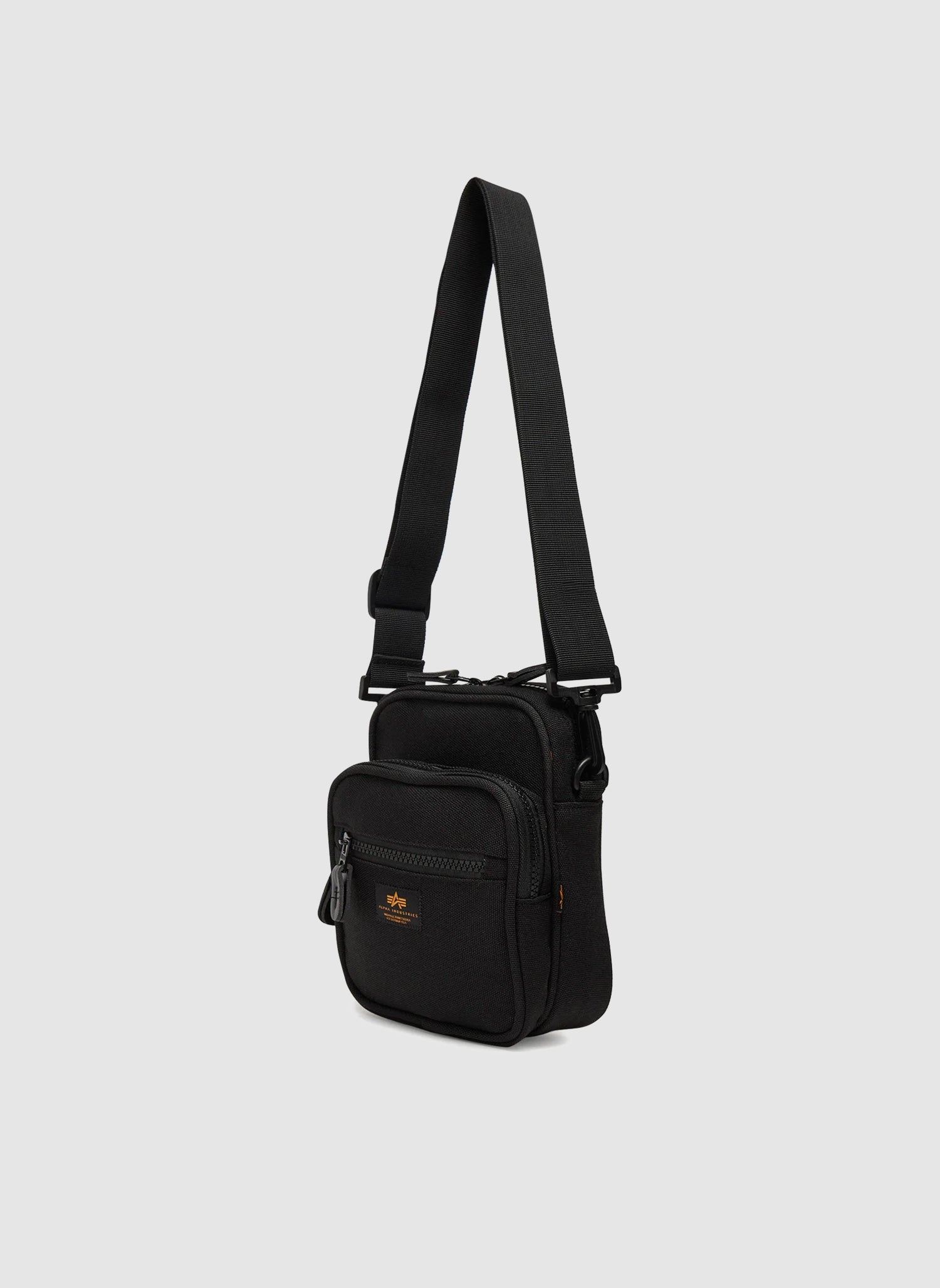 Label Messenger Small Bag - Black