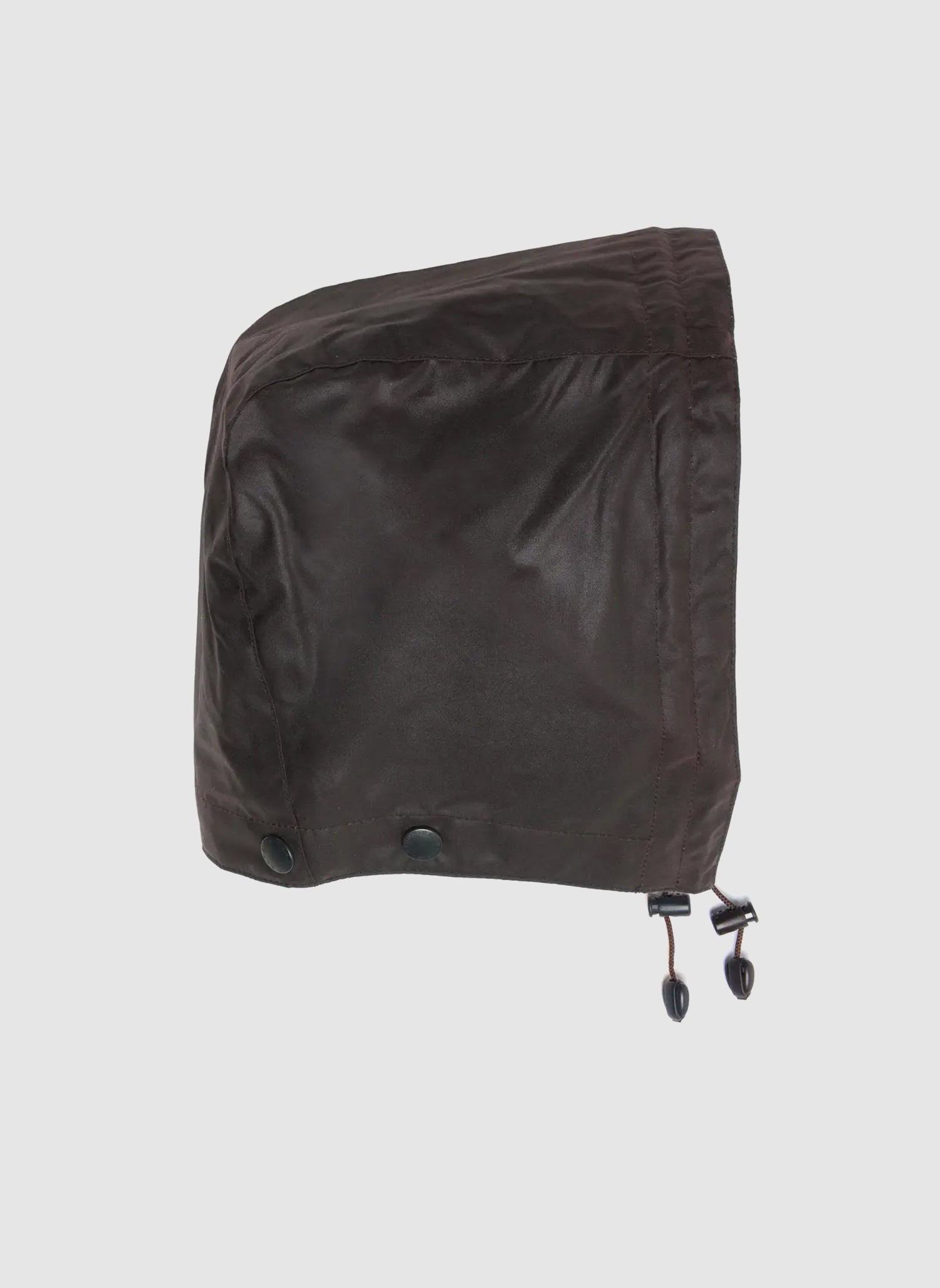 Waxed Cotton Hood - Rustic