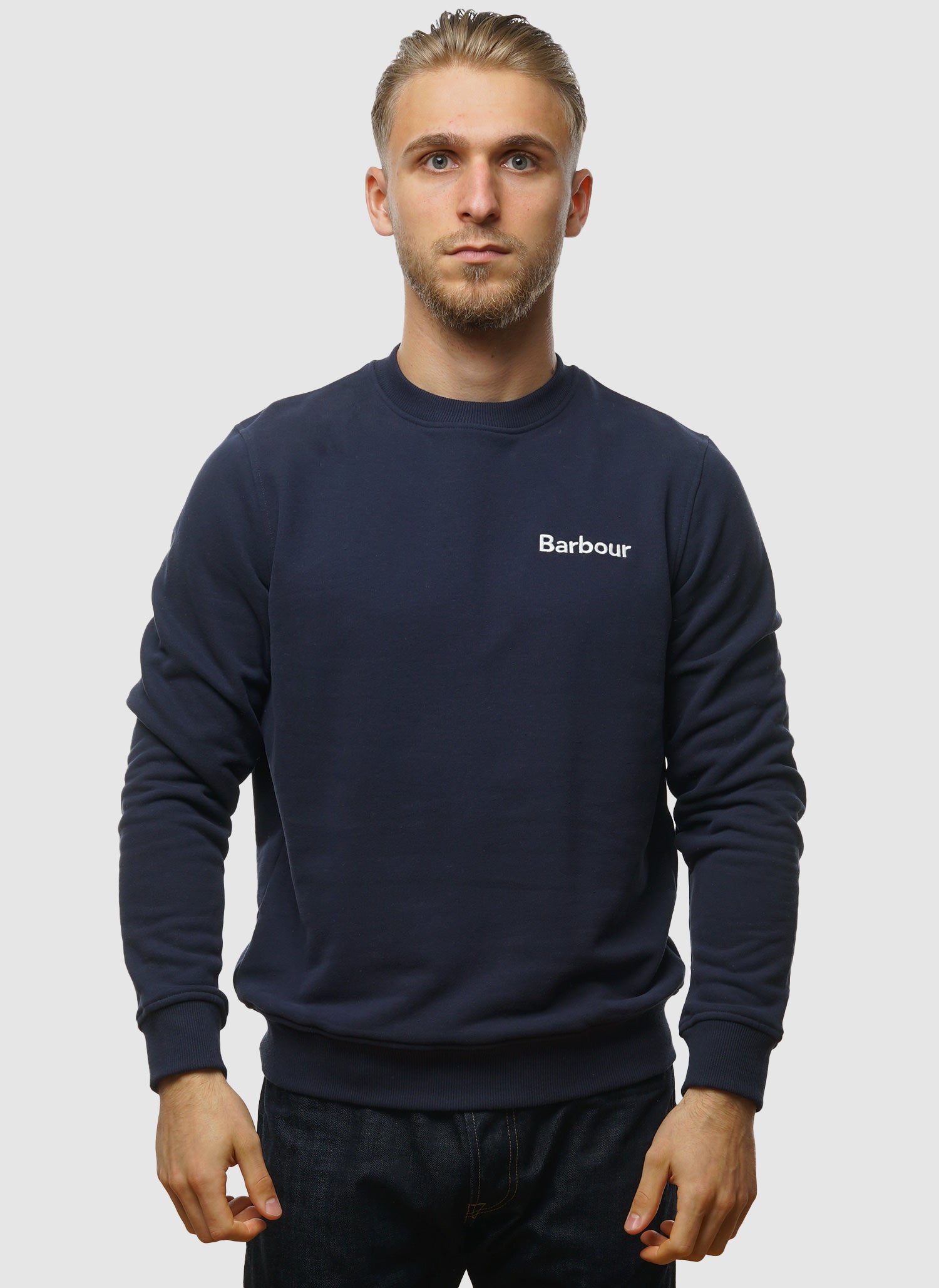 Allenby Crew Neck Sweatshirt - Navy
