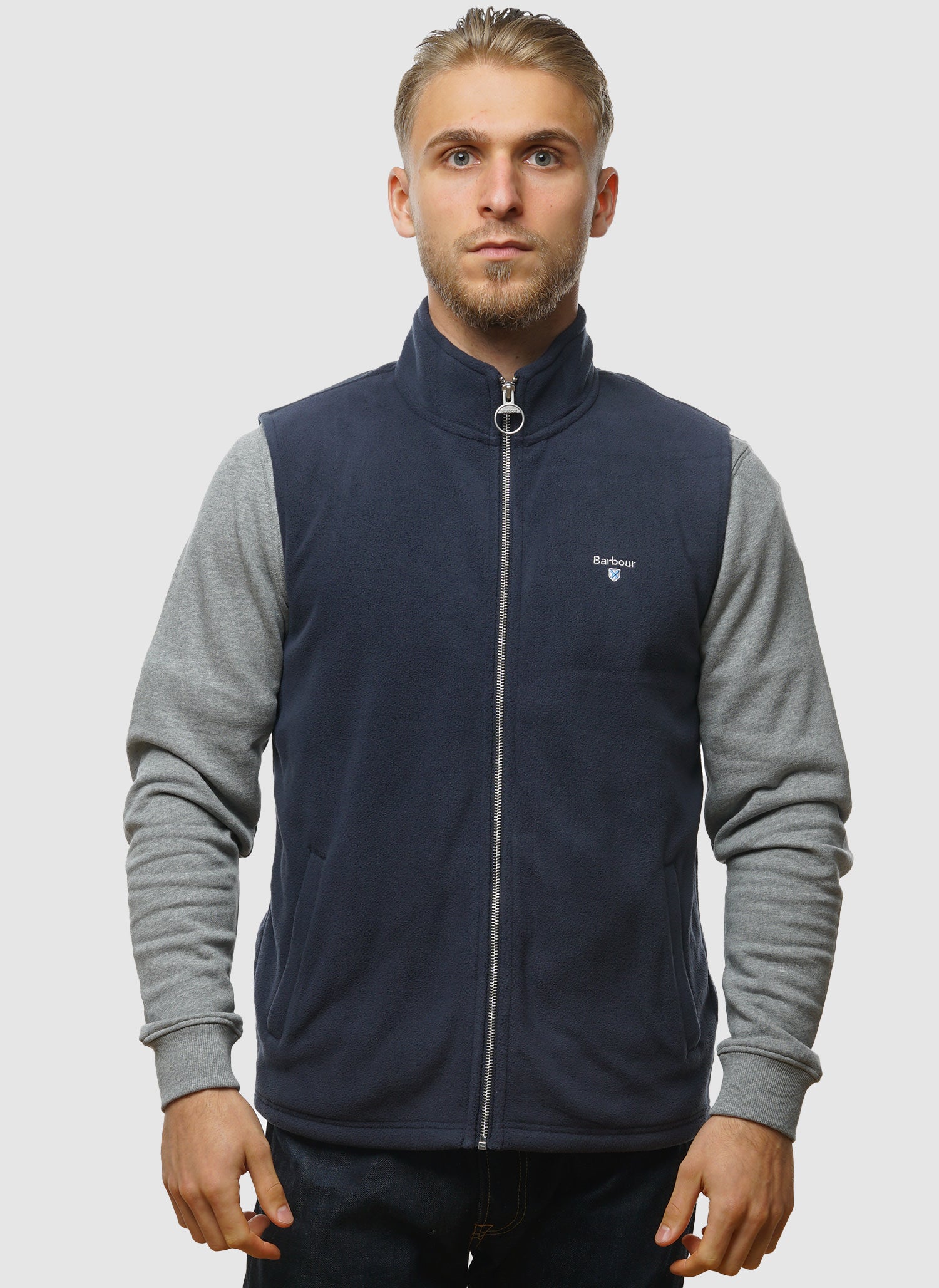 Essentials Fleeceweste – Marineblau