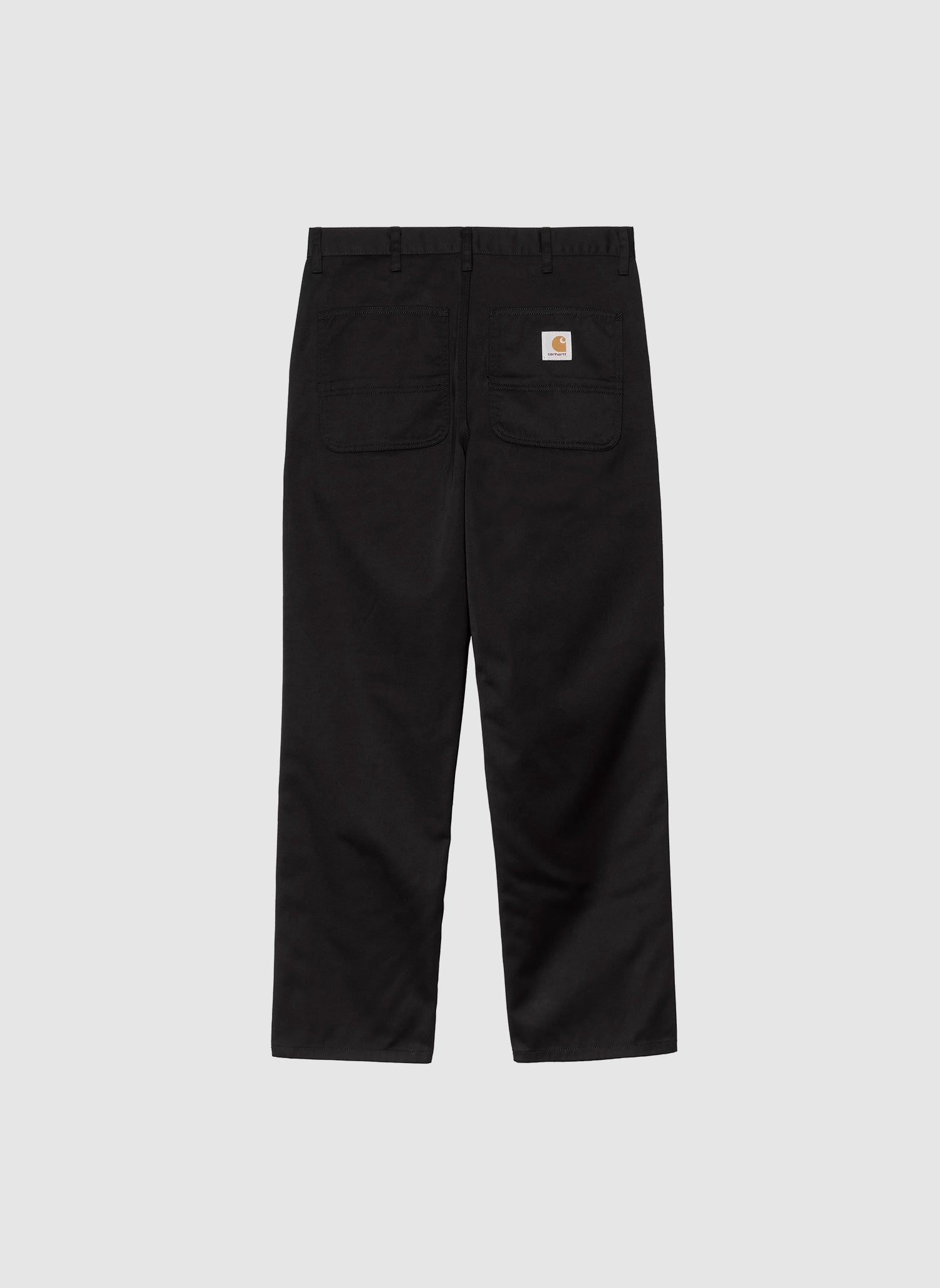 Einfache Hose - Schwarz vorgewaschen