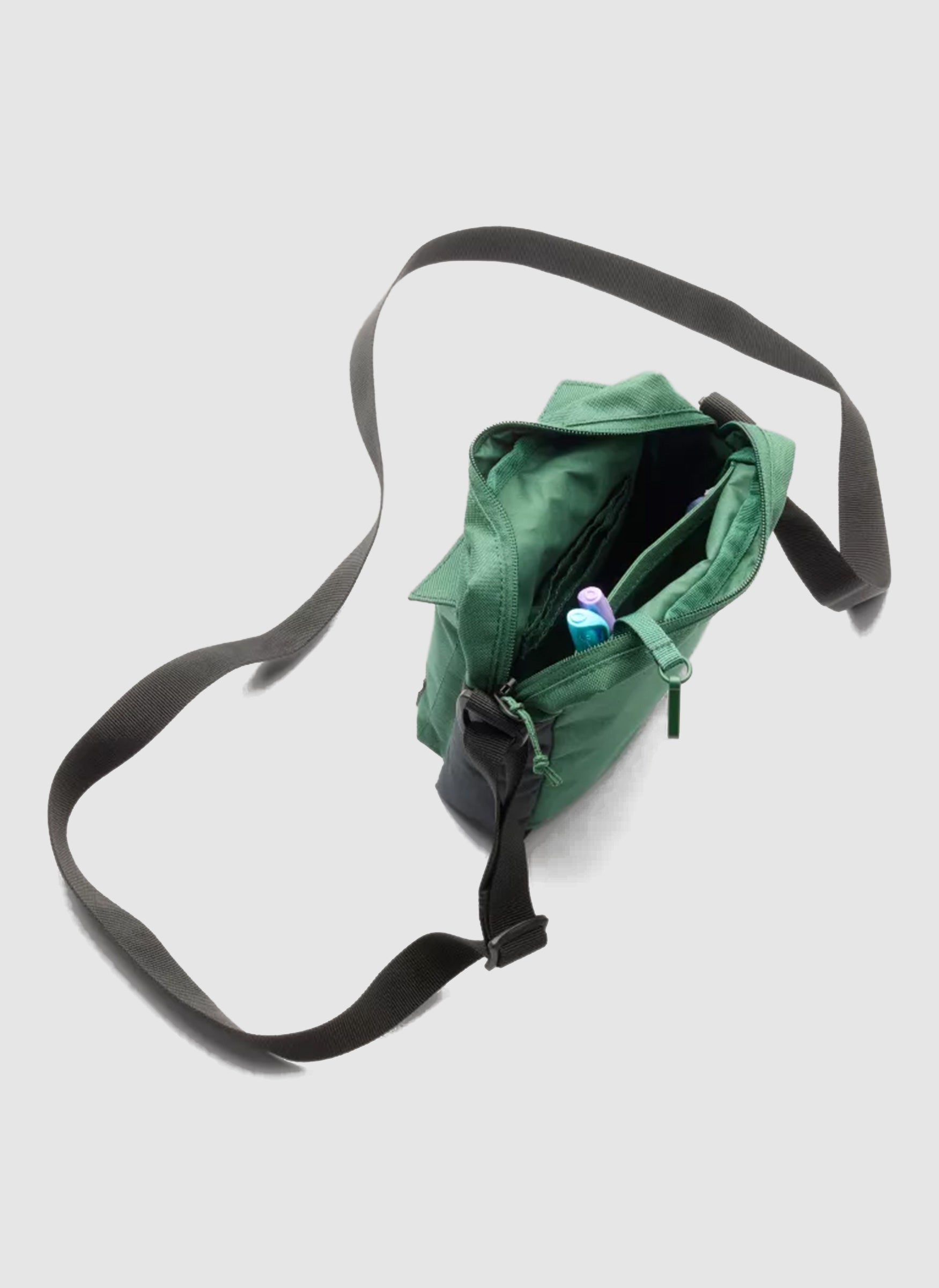 Zigzag Side Bag - Rain Forest