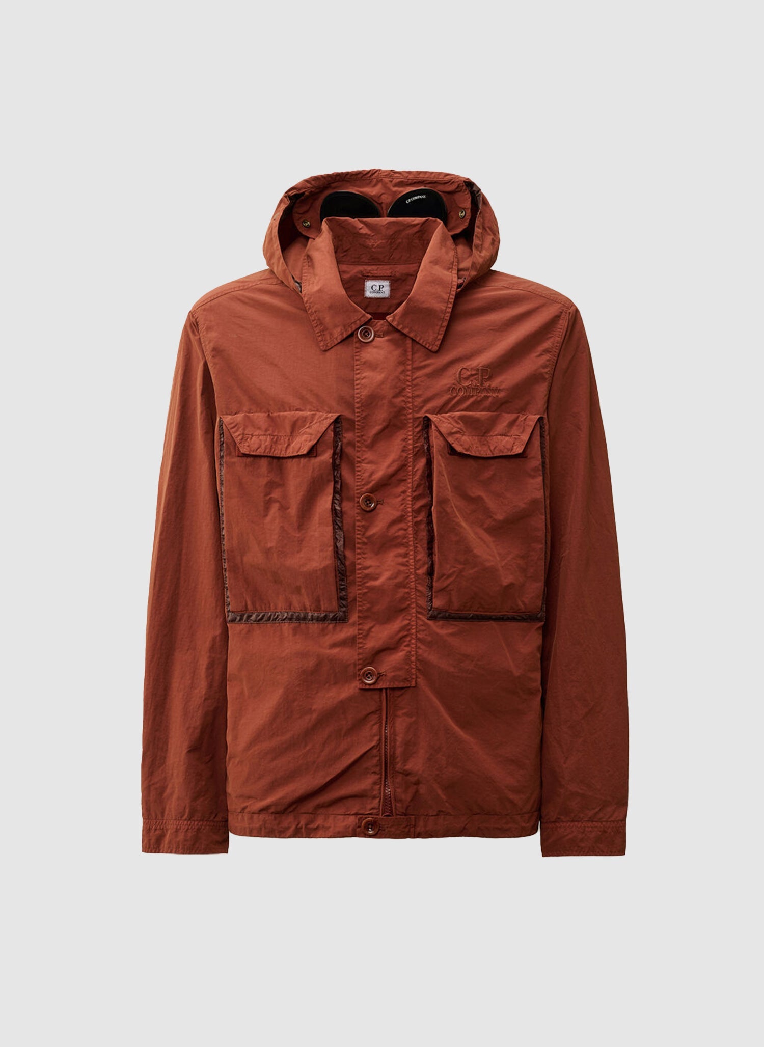 Flatt Nylon Goggle Overshirt - Sable