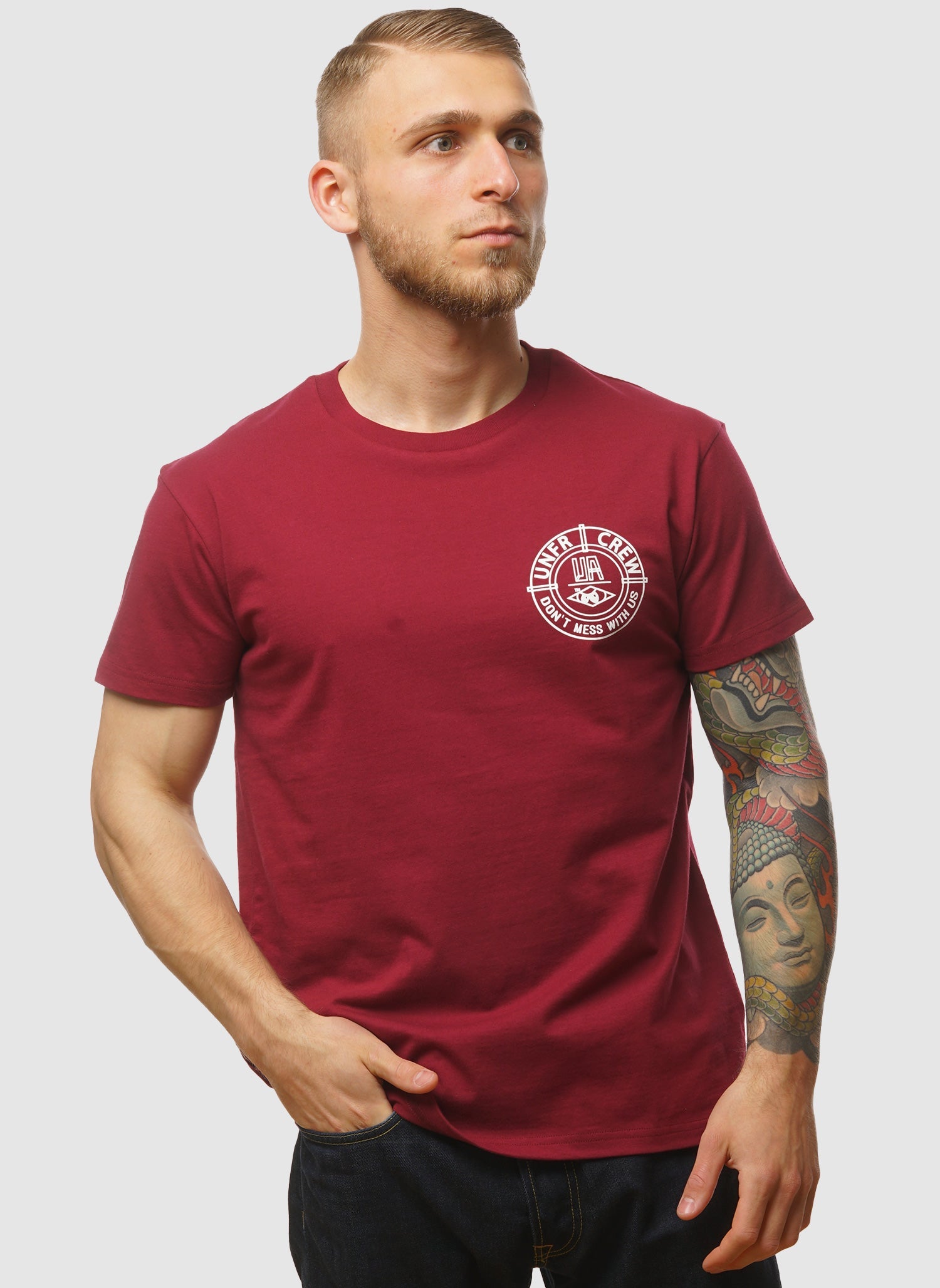 DMWU BP T-Shirt - Burgundy