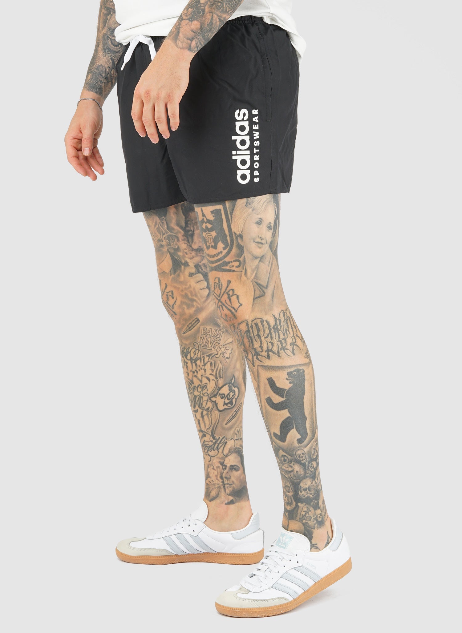 Essentials Logo CLX Swim Shorts - Black