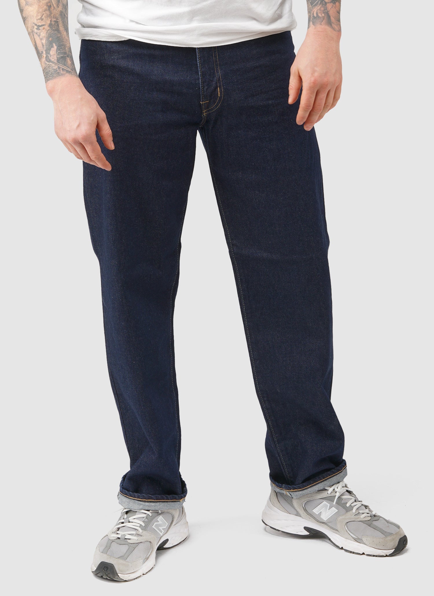 Loose Fit Open Denim - Kaihara Rinsed