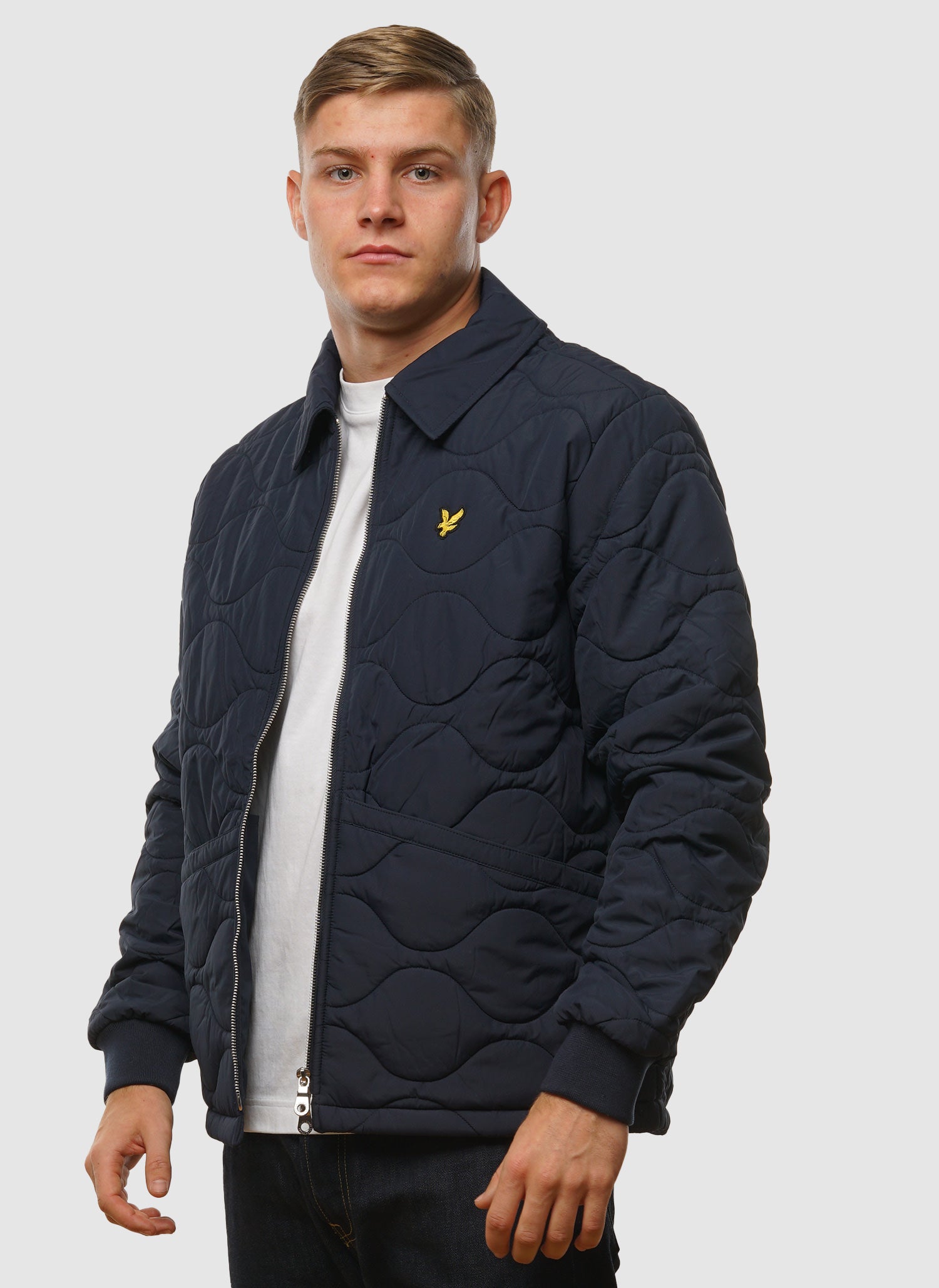 Quilted Ripstop Jacket - Dark Navy